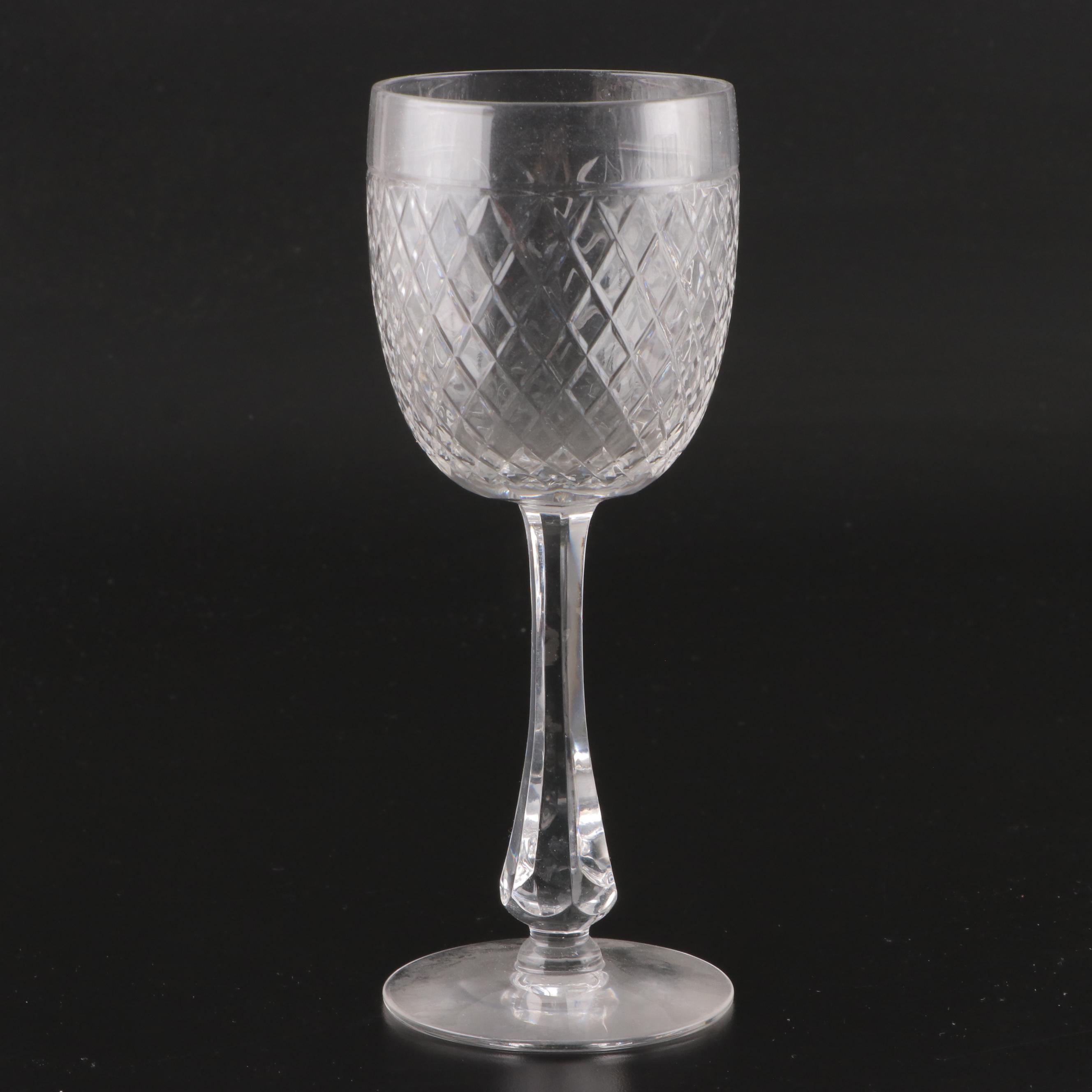 Seneca Glass Company Water Goblets, Early to Mid-20th Century