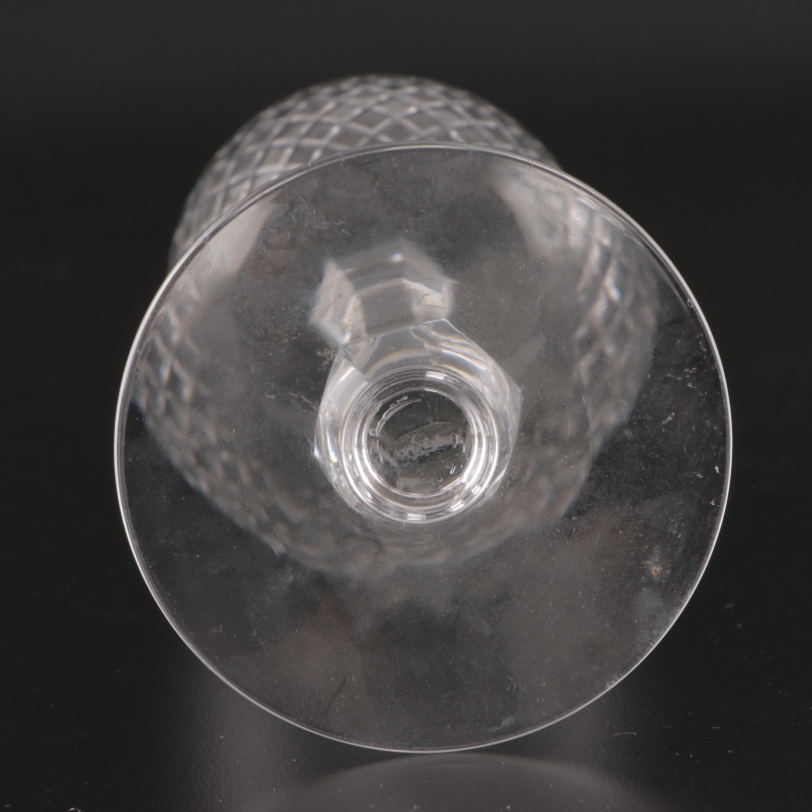 Seneca Glass Company Water Goblets, Early to Mid-20th Century