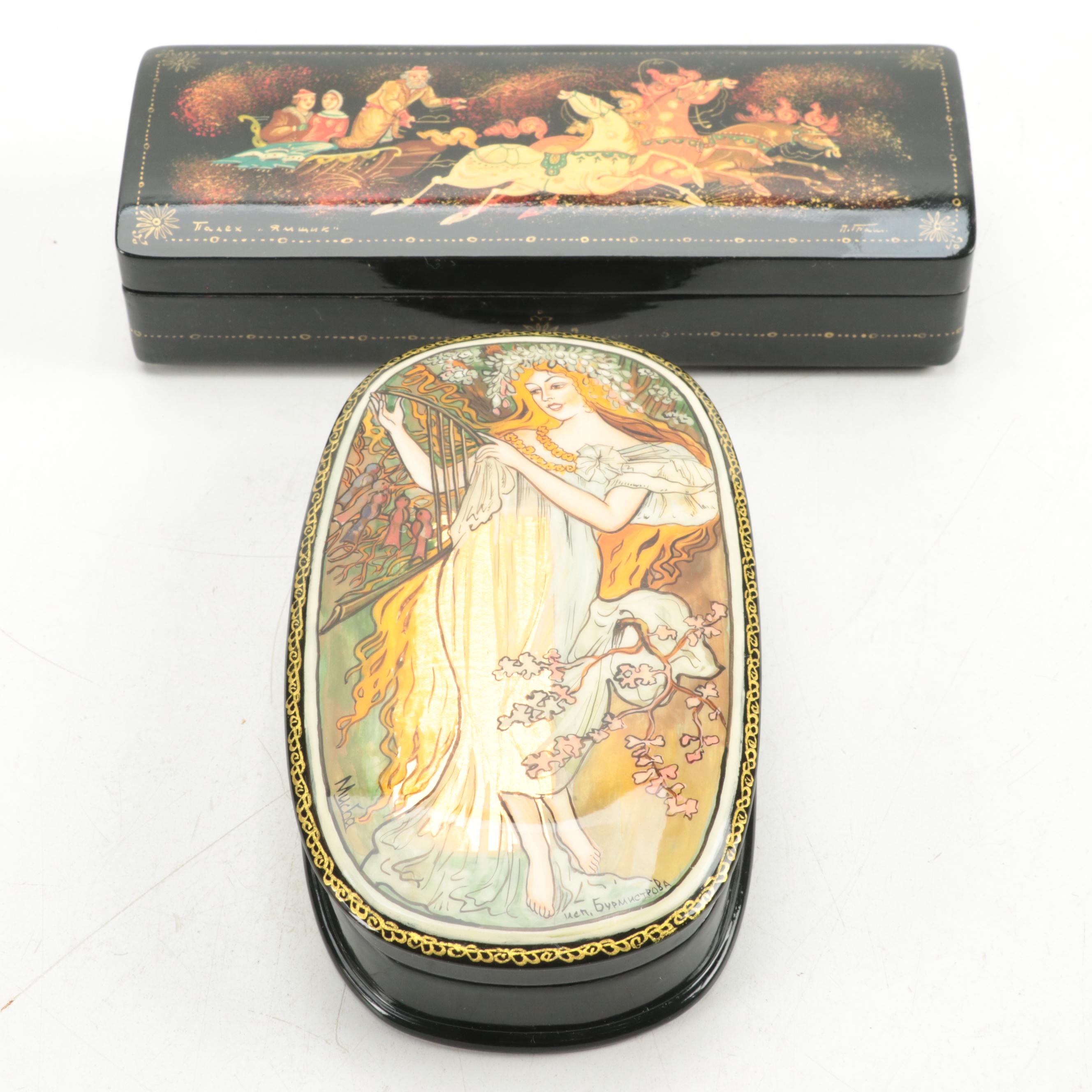 Russian Fairy Tale and Other Lacquer Boxes