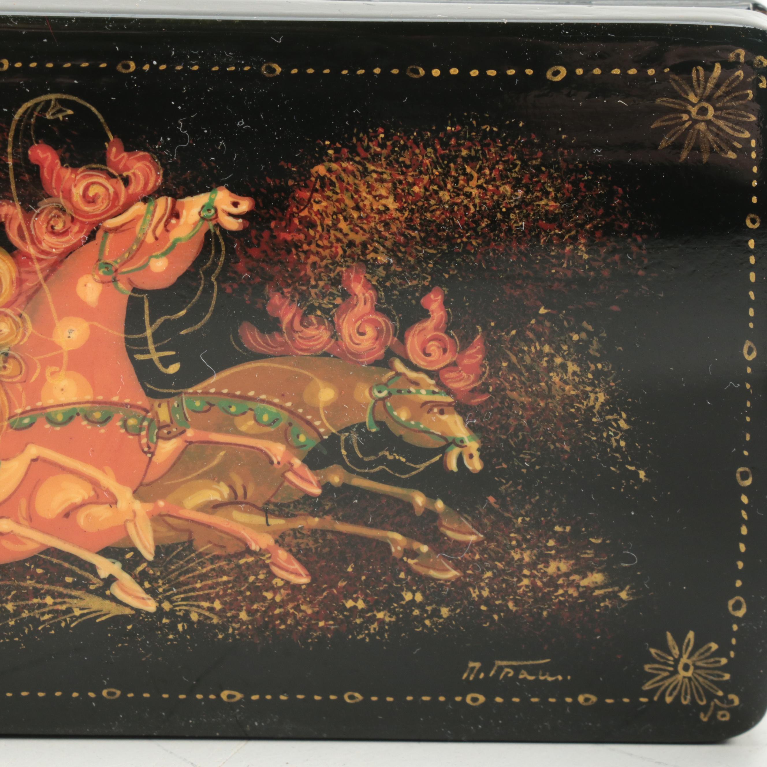 Russian Fairy Tale and Other Lacquer Boxes