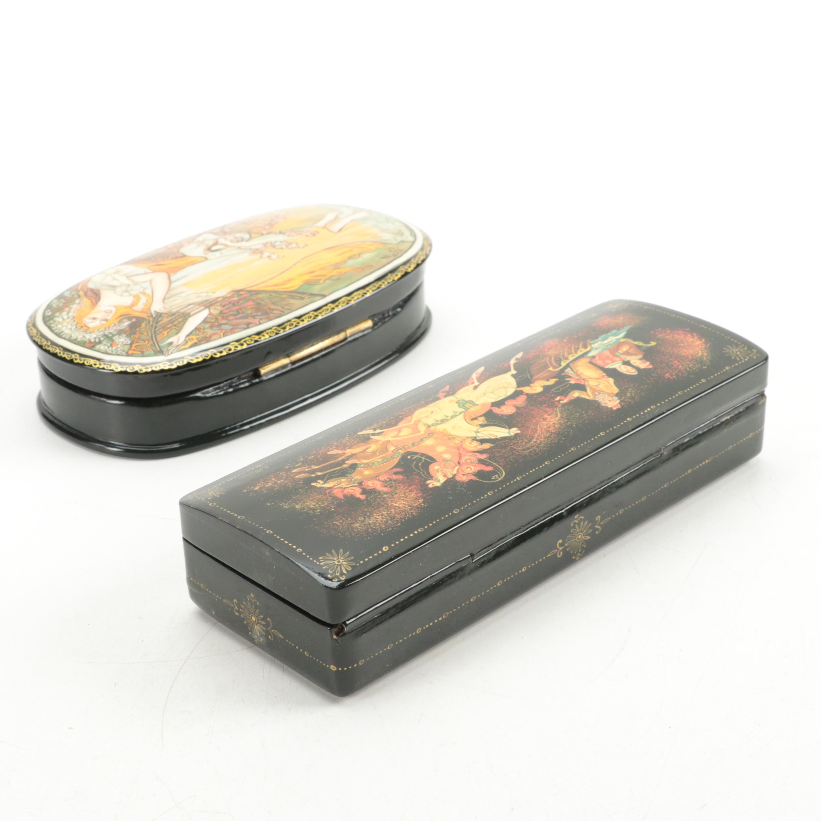 Russian Fairy Tale and Other Lacquer Boxes