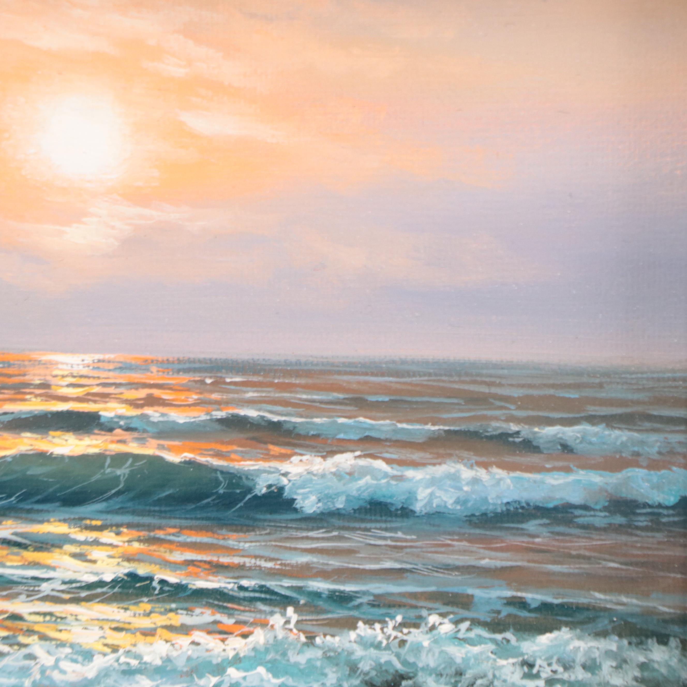 Jevgenijus Litvinas Seascape Oil Painting, 21st Century
