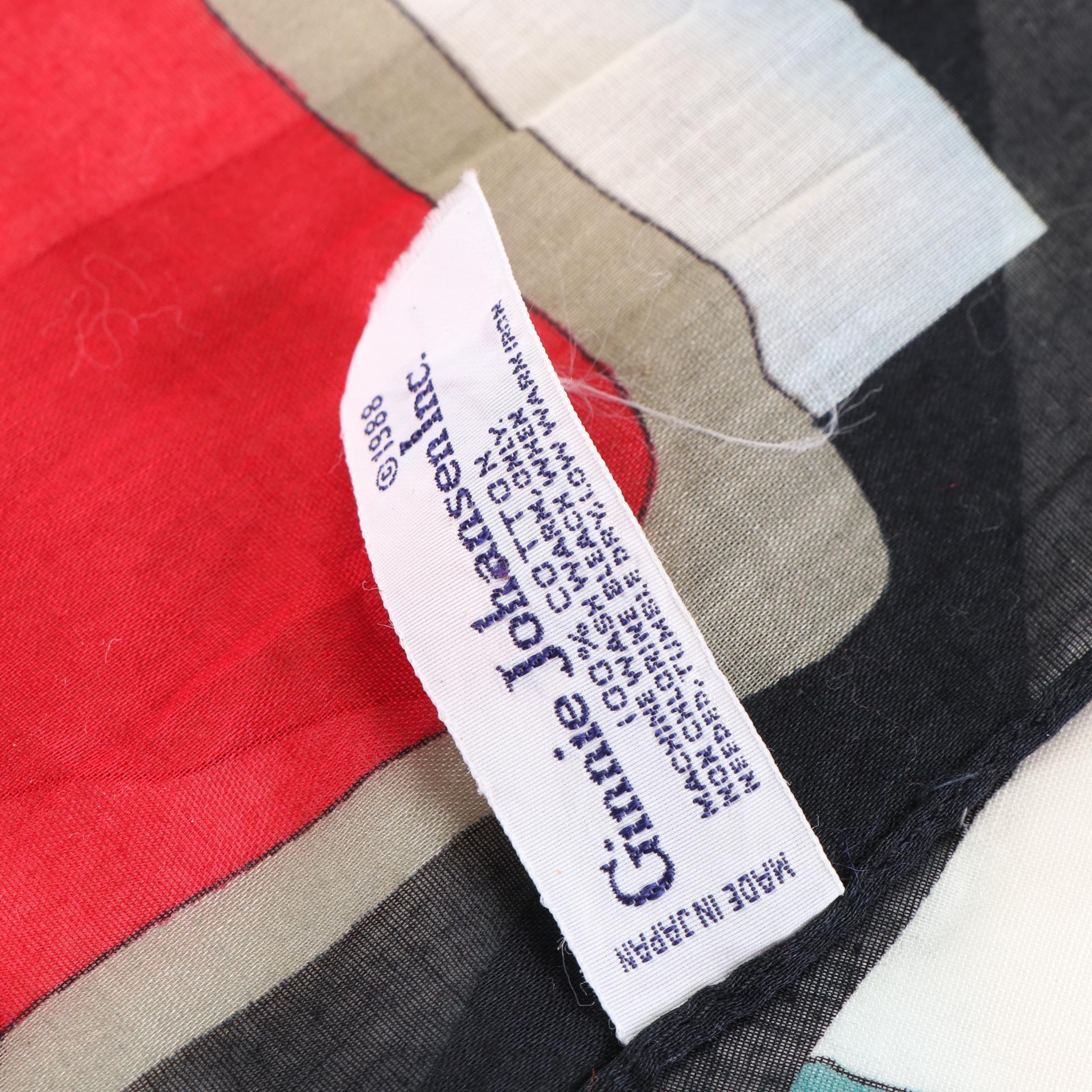 Ginnie Johansen, Liberty and Ann Taylor Scarves