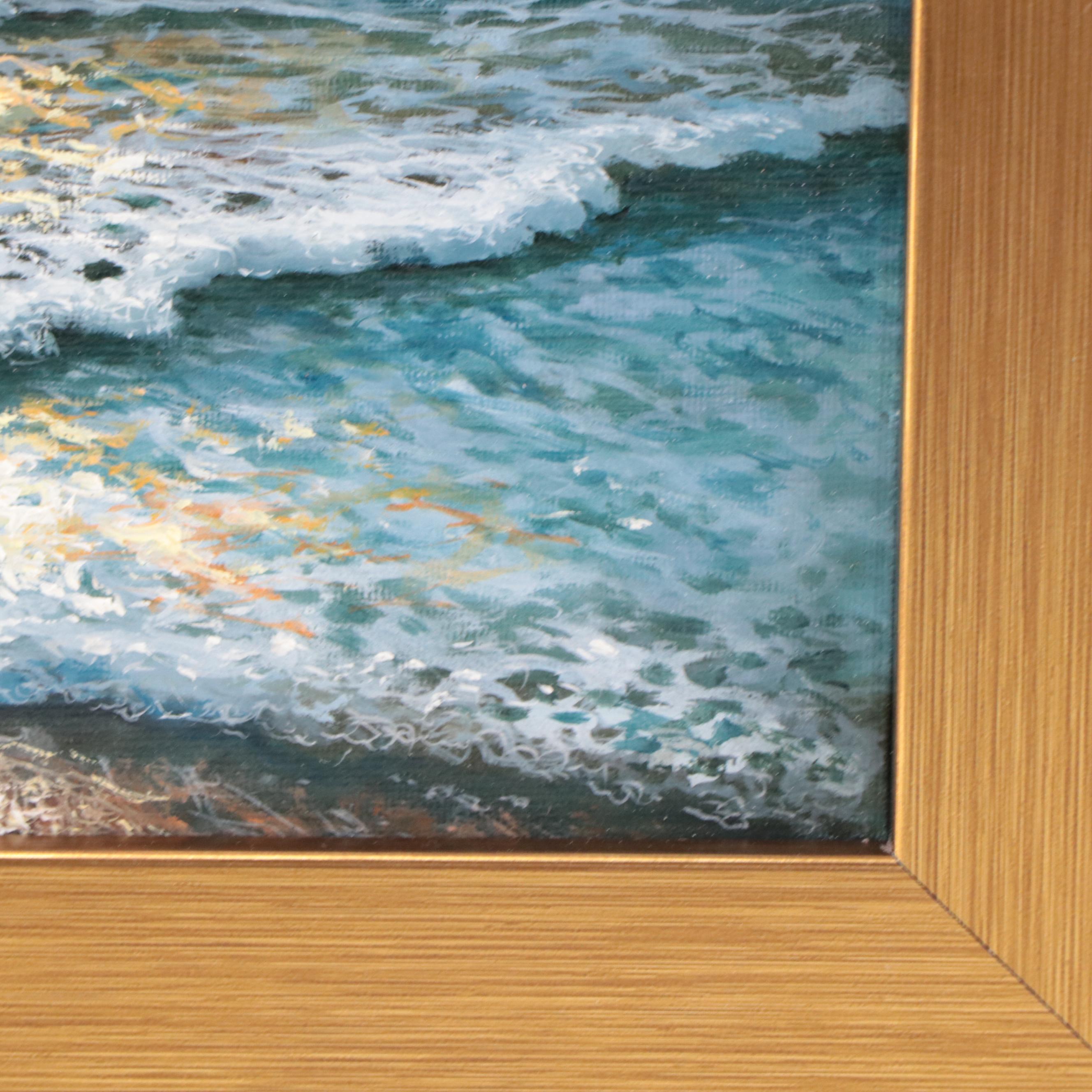 Jevgenijus Litvinas Seascape Oil Painting, 21st Century