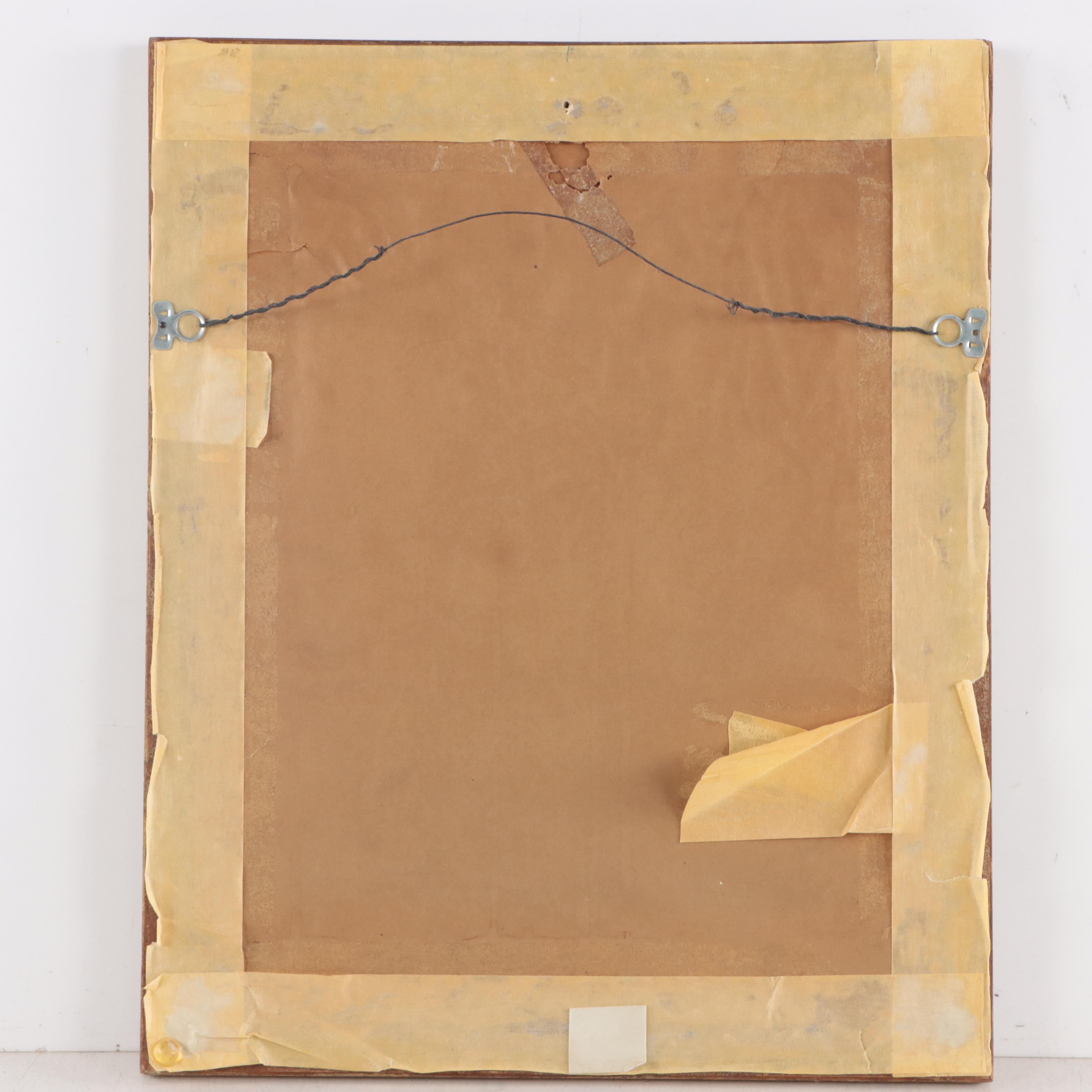 Chinese Gouache Landscape Painting