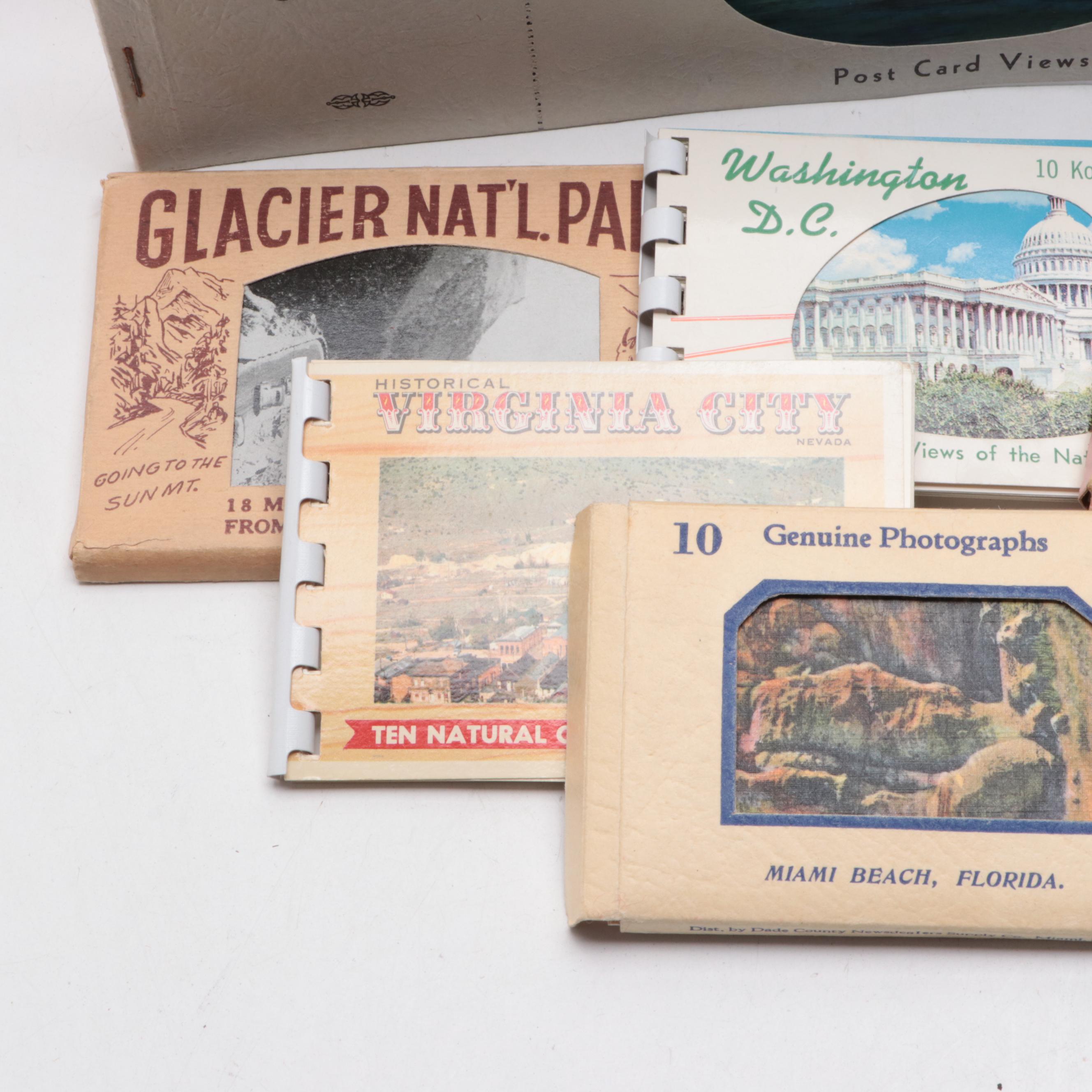 Glacier National Park Miniature Postcards, Pompei Souvenir Photo Book, and More