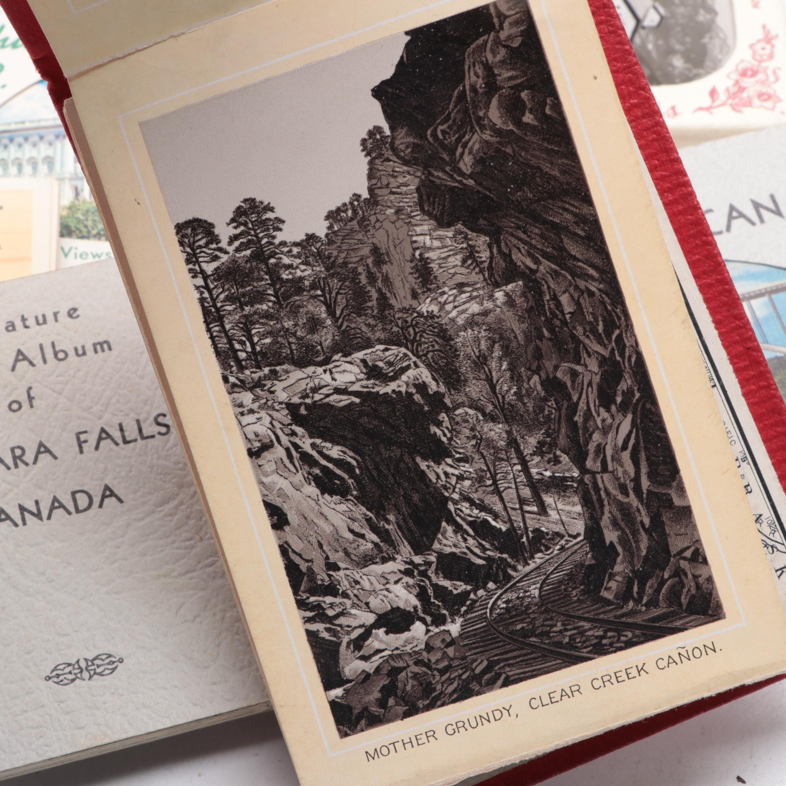 Glacier National Park Miniature Postcards, Pompei Souvenir Photo Book, and More