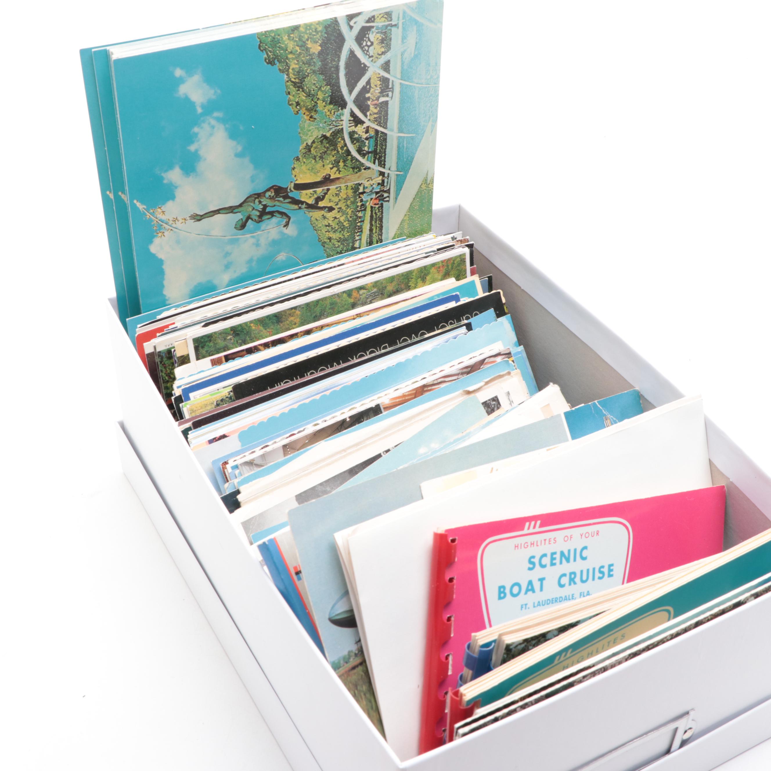 Glacier National Park Miniature Postcards, Pompei Souvenir Photo Book, and More