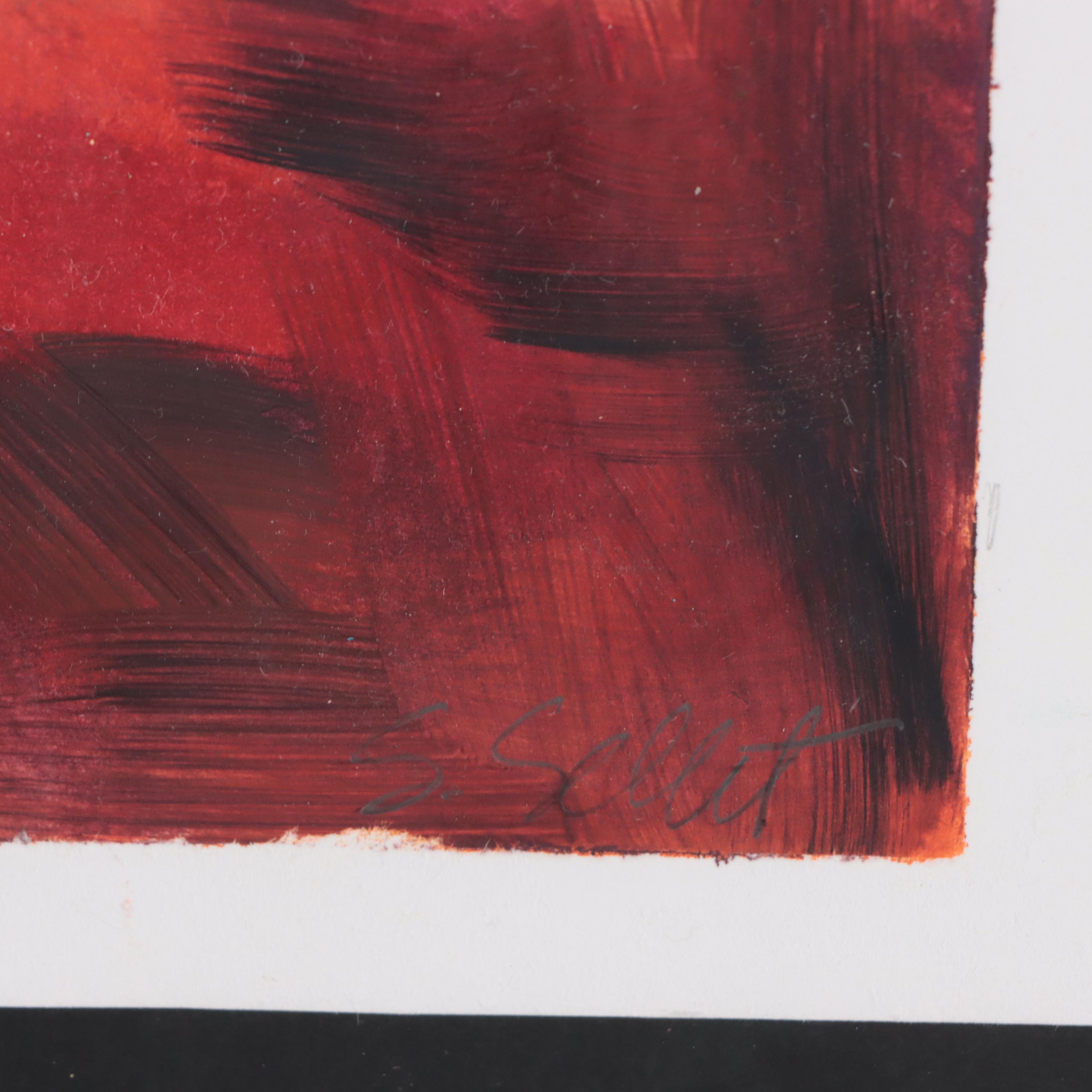 Sharon Sellet Abstract Landscape Oil Painting