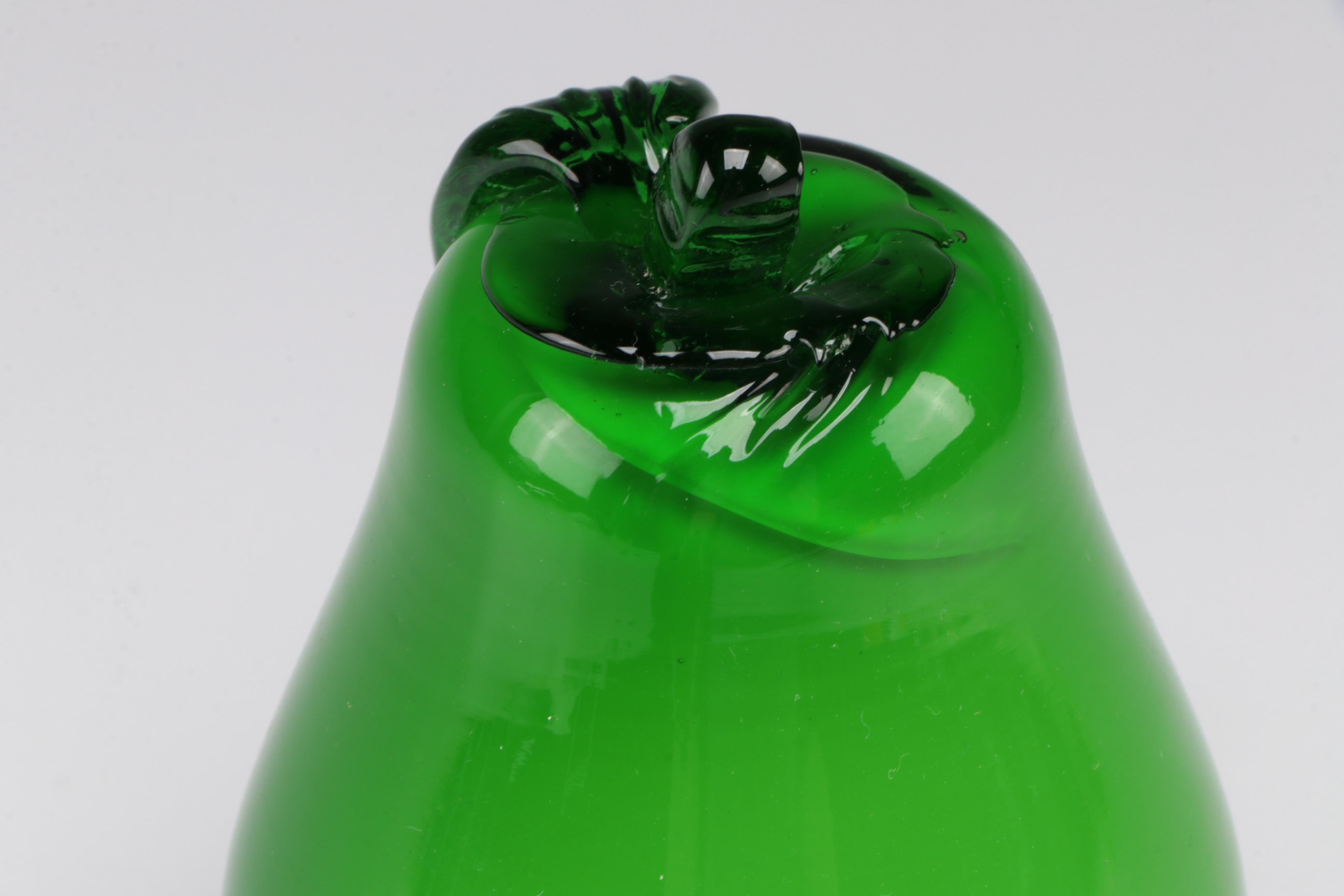 Decorative Art Glass Fruit and Vegetables