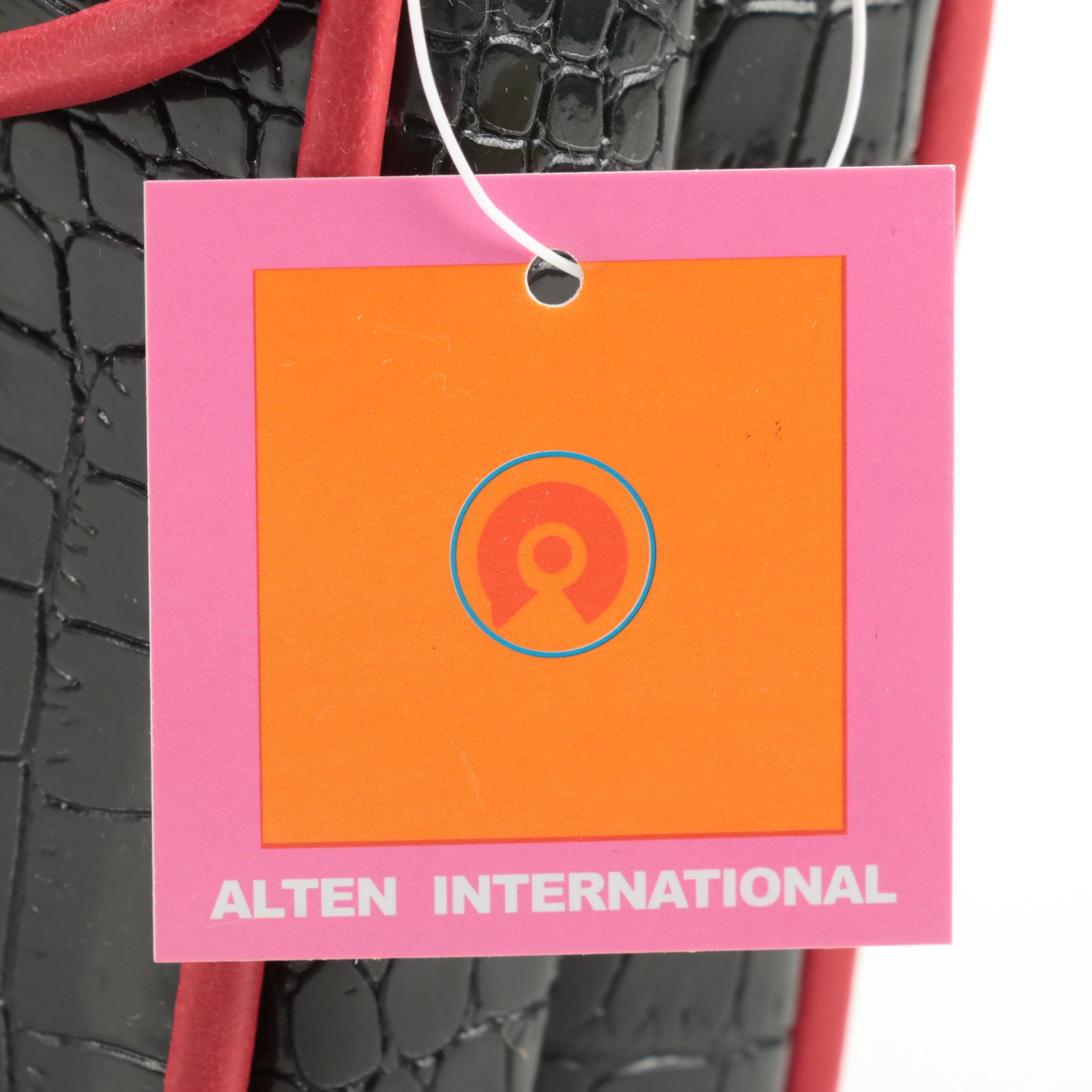 Alten International, Collectives, and Other Crocodile Embossed Jewelry Boxes