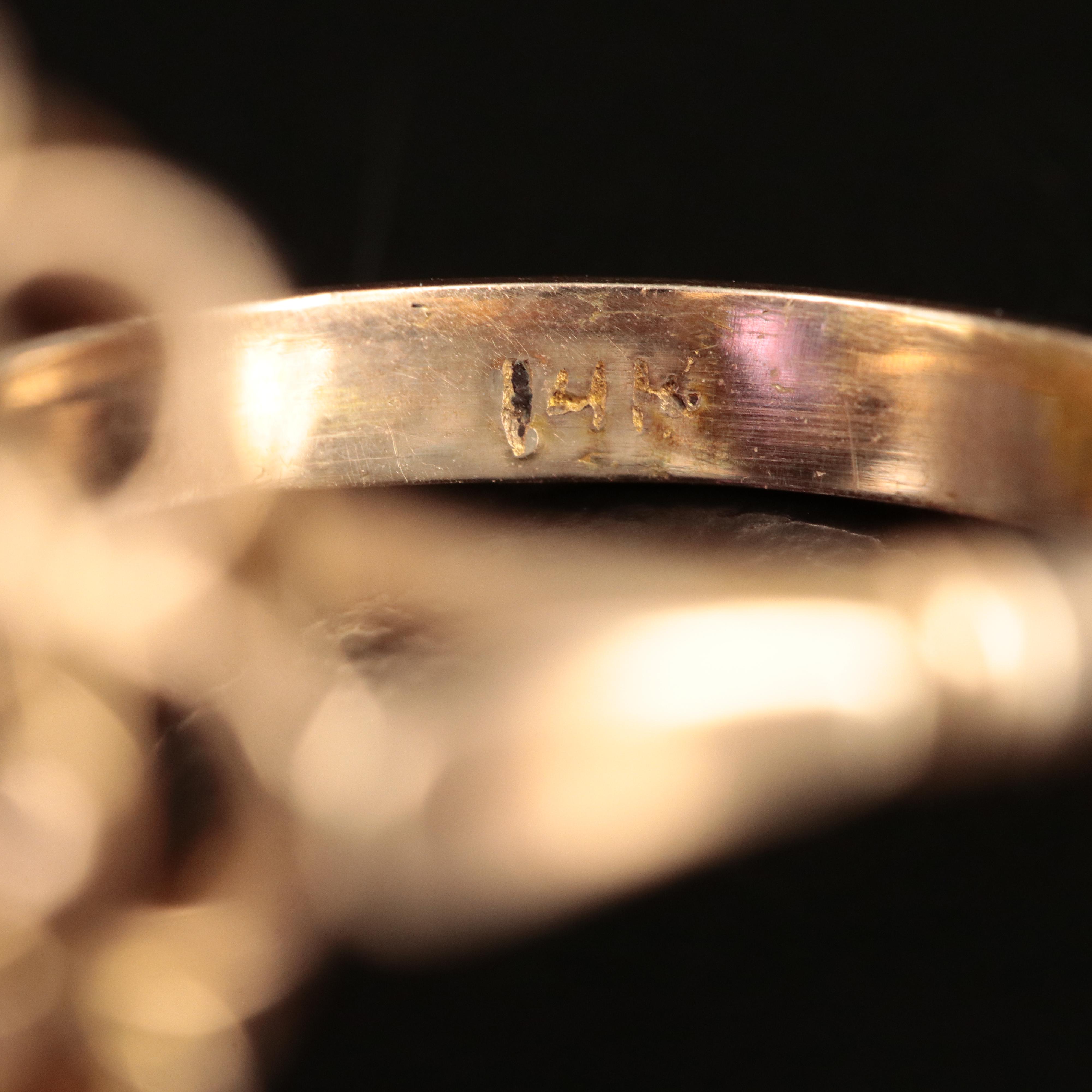 14K Sapphire Buttercup Set Ring