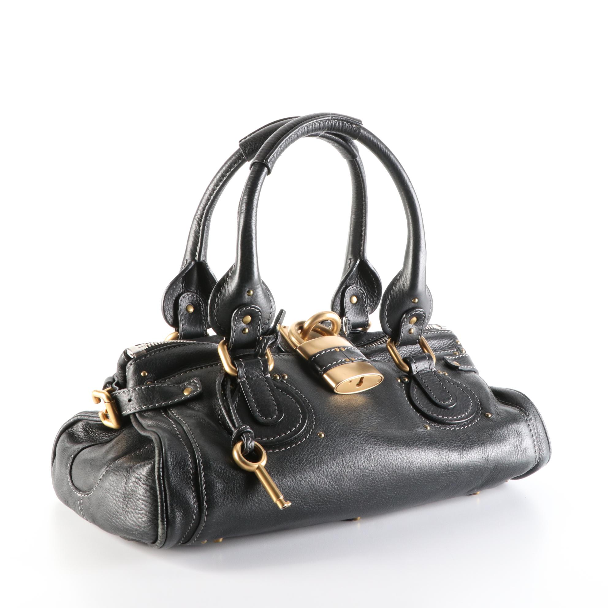 Chloé Medium Paddington Bag in Grain Leather