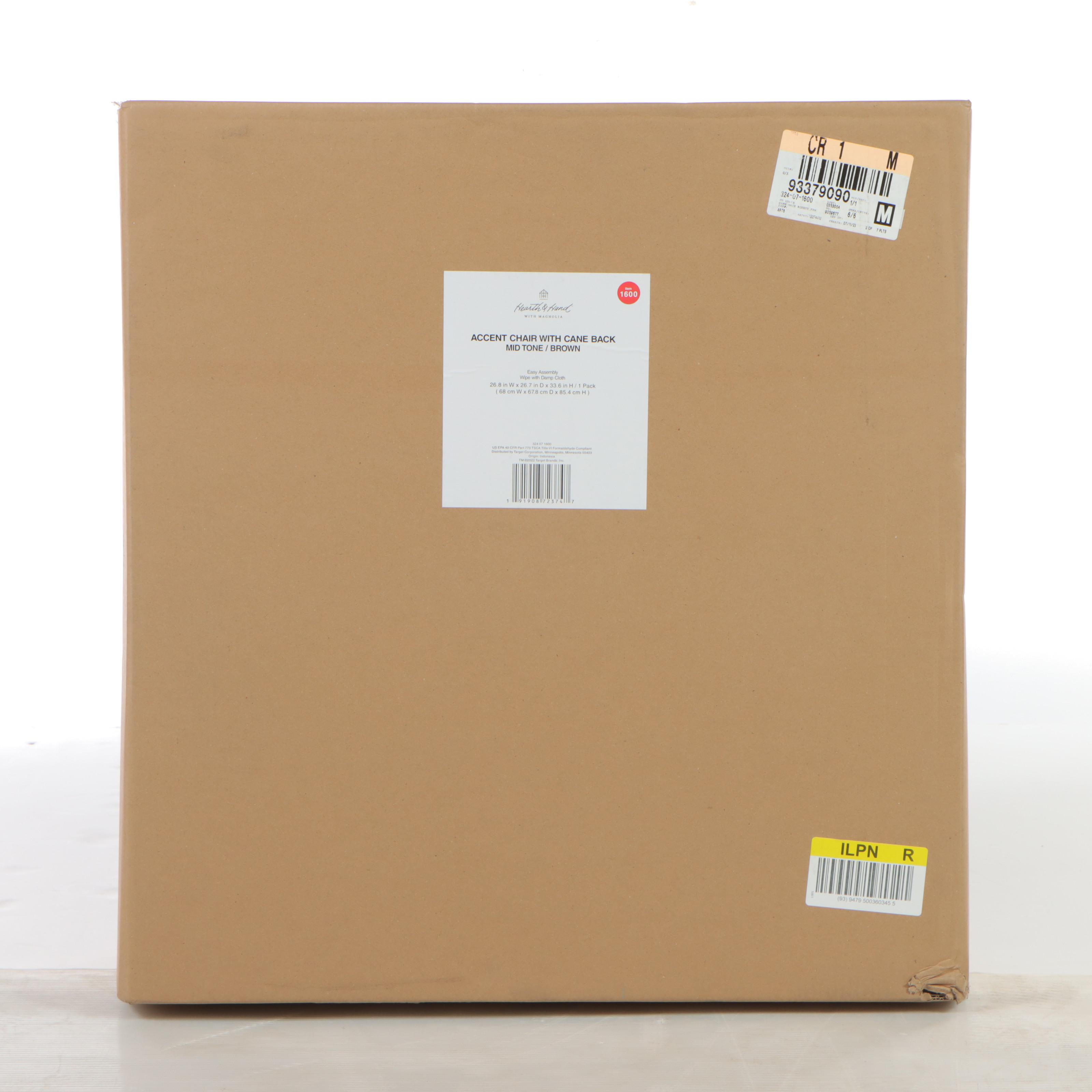 Hearth & Hand With Magnolia Accent Chair With Cane Back