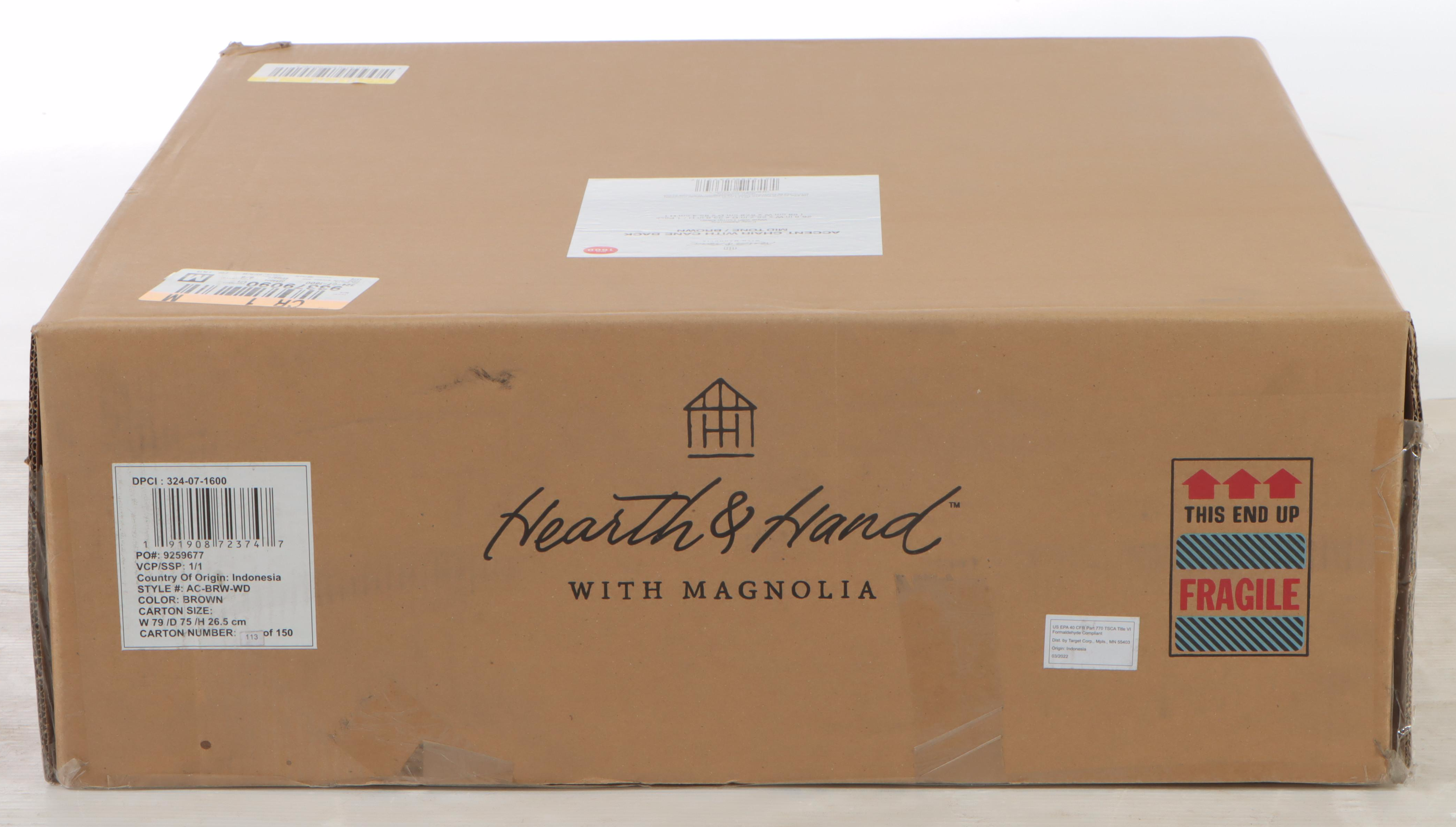 Hearth & Hand With Magnolia Accent Chair With Cane Back