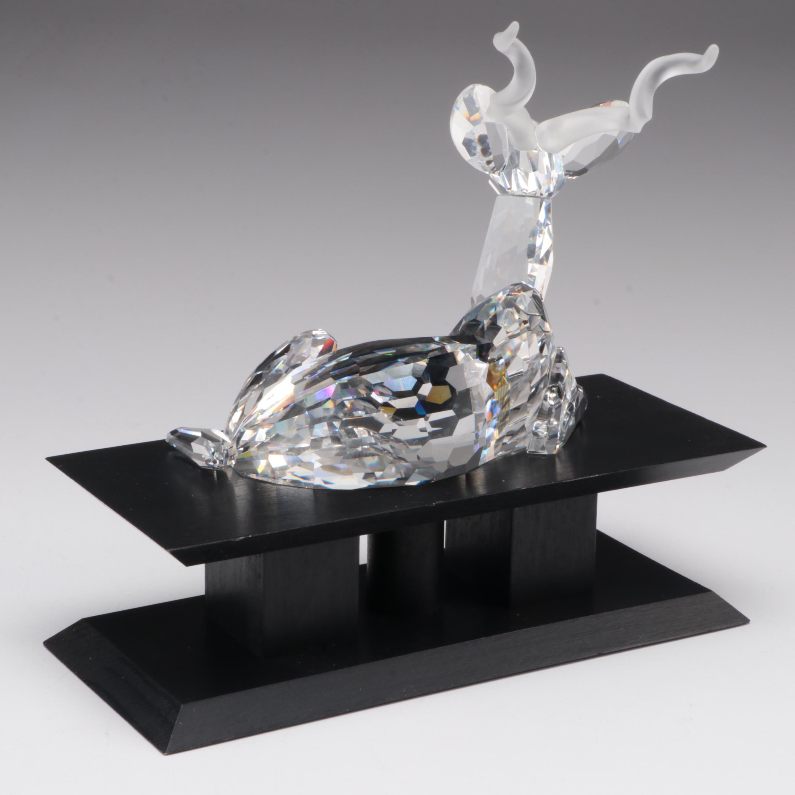 Swarovski Crystal Inspiration Africa Collection Kudu Figurine, 1994
