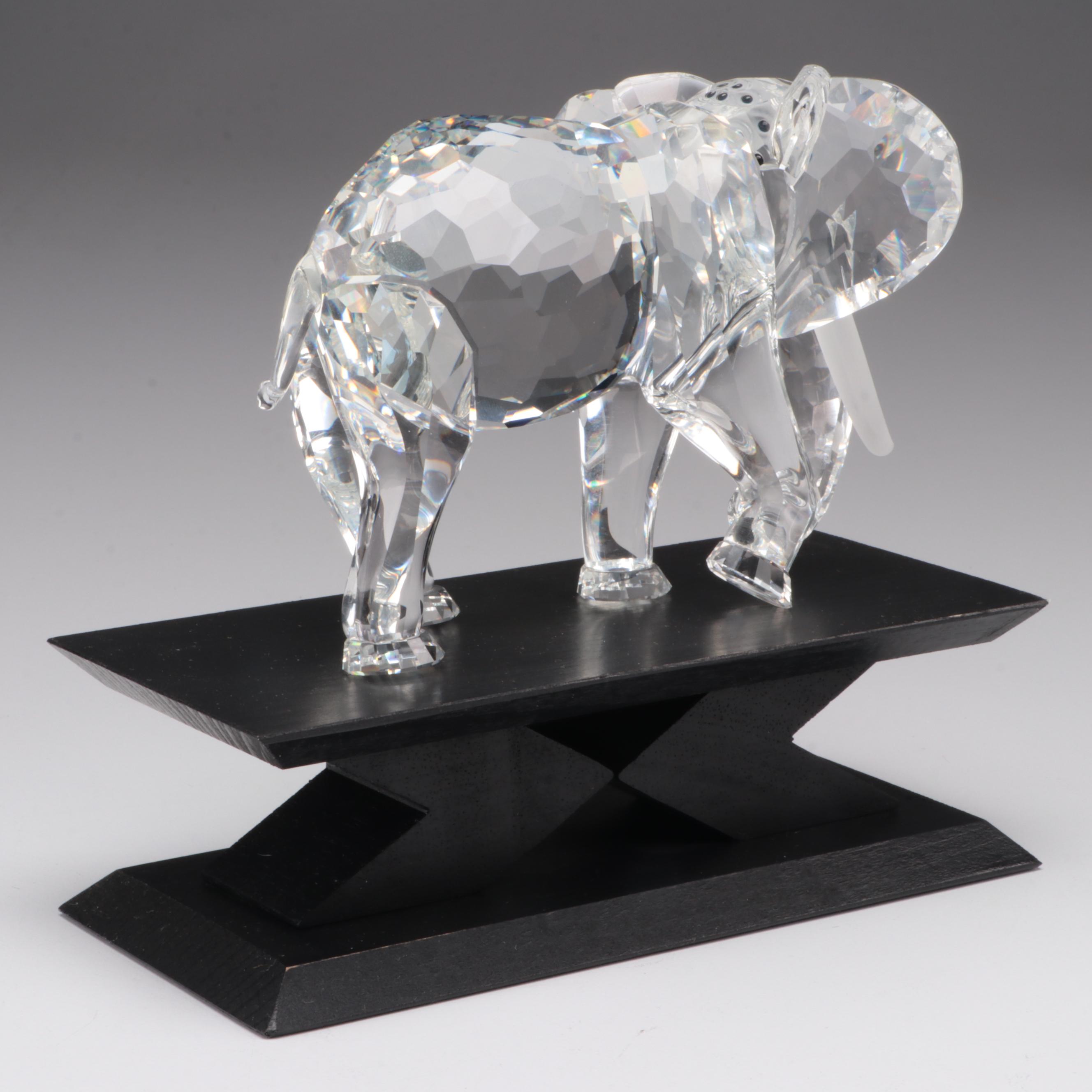 Swarovski Crystal Inspiration Africa Collection Elephant Figurine, 1993