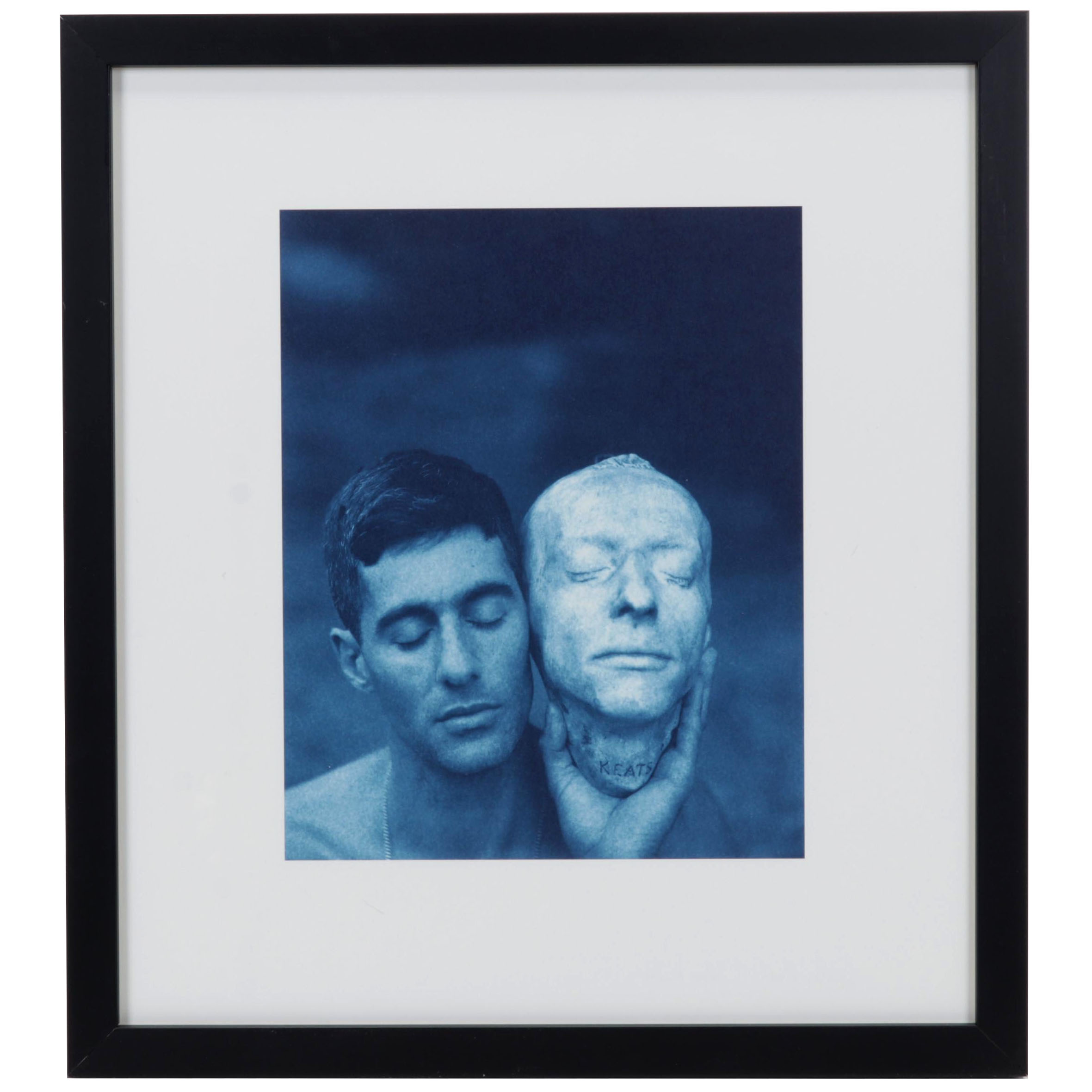 John Dugdale Photogravure "Death Mask of John Keats," 2002