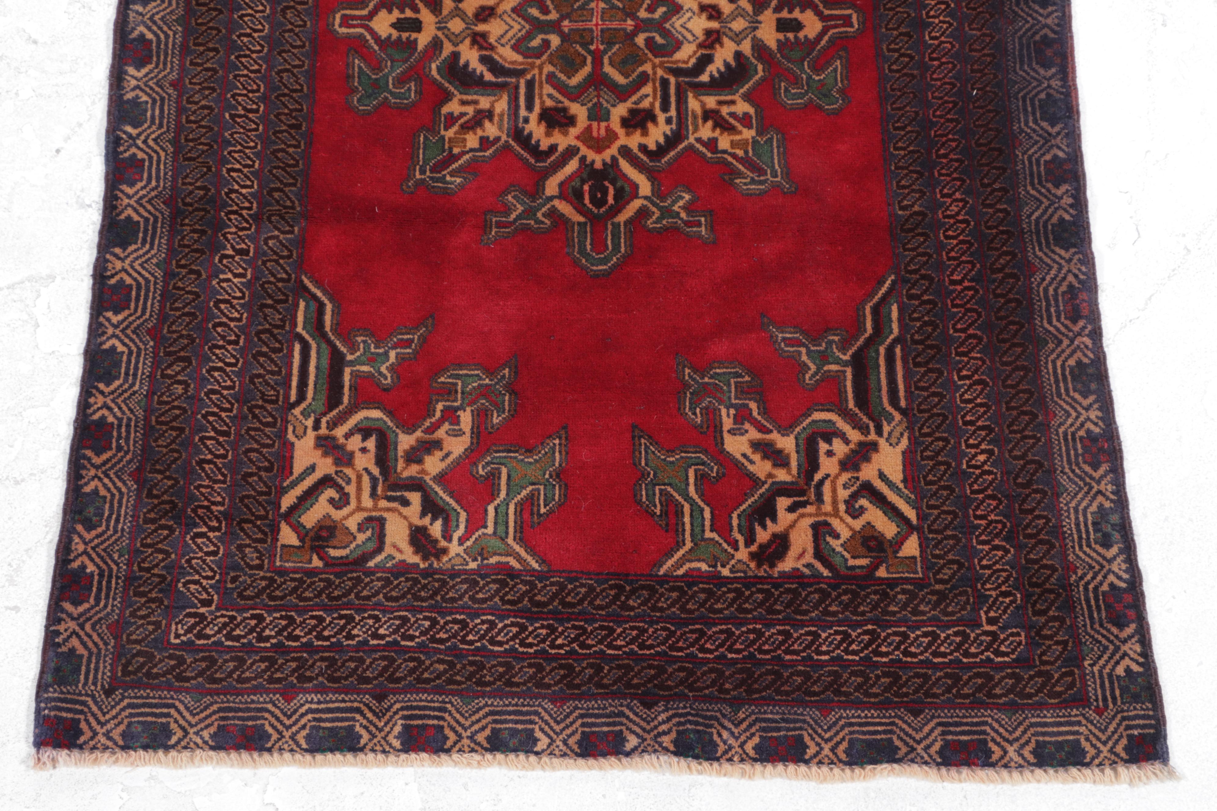 2'11 x 4'3 Hand-Knotted Turkish Taşpınar Accent Rug