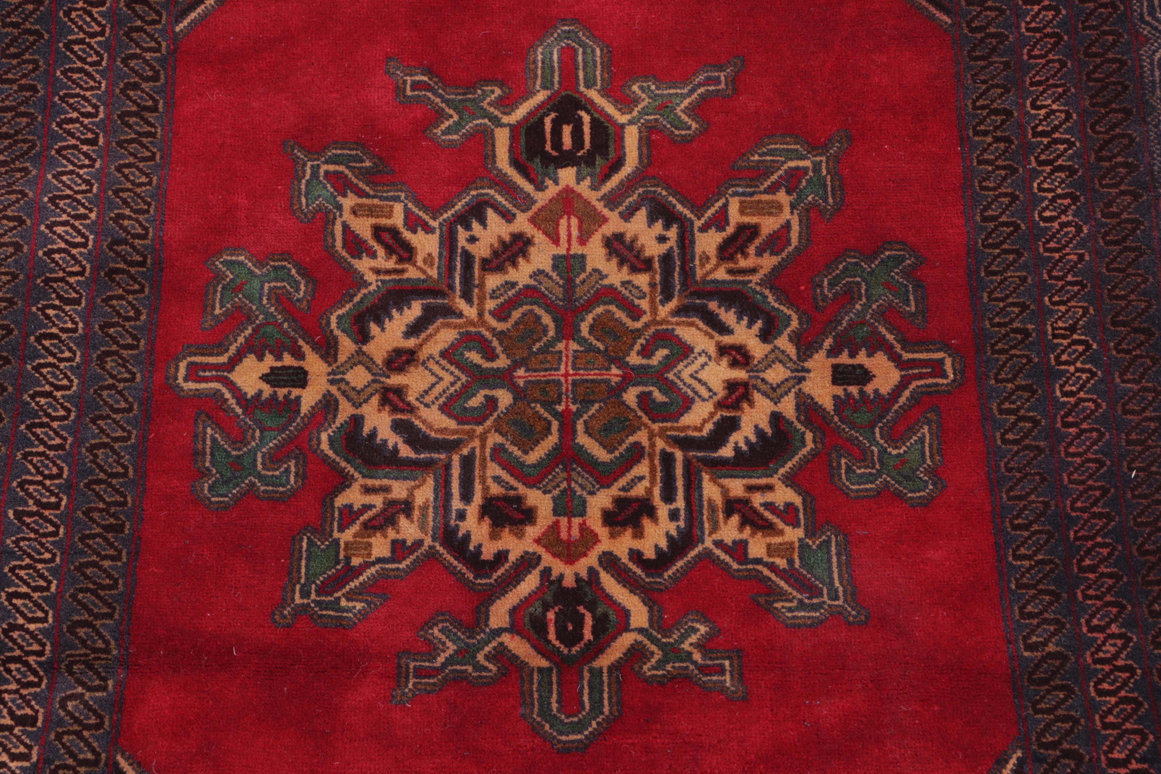 2'11 x 4'3 Hand-Knotted Turkish Taşpınar Accent Rug