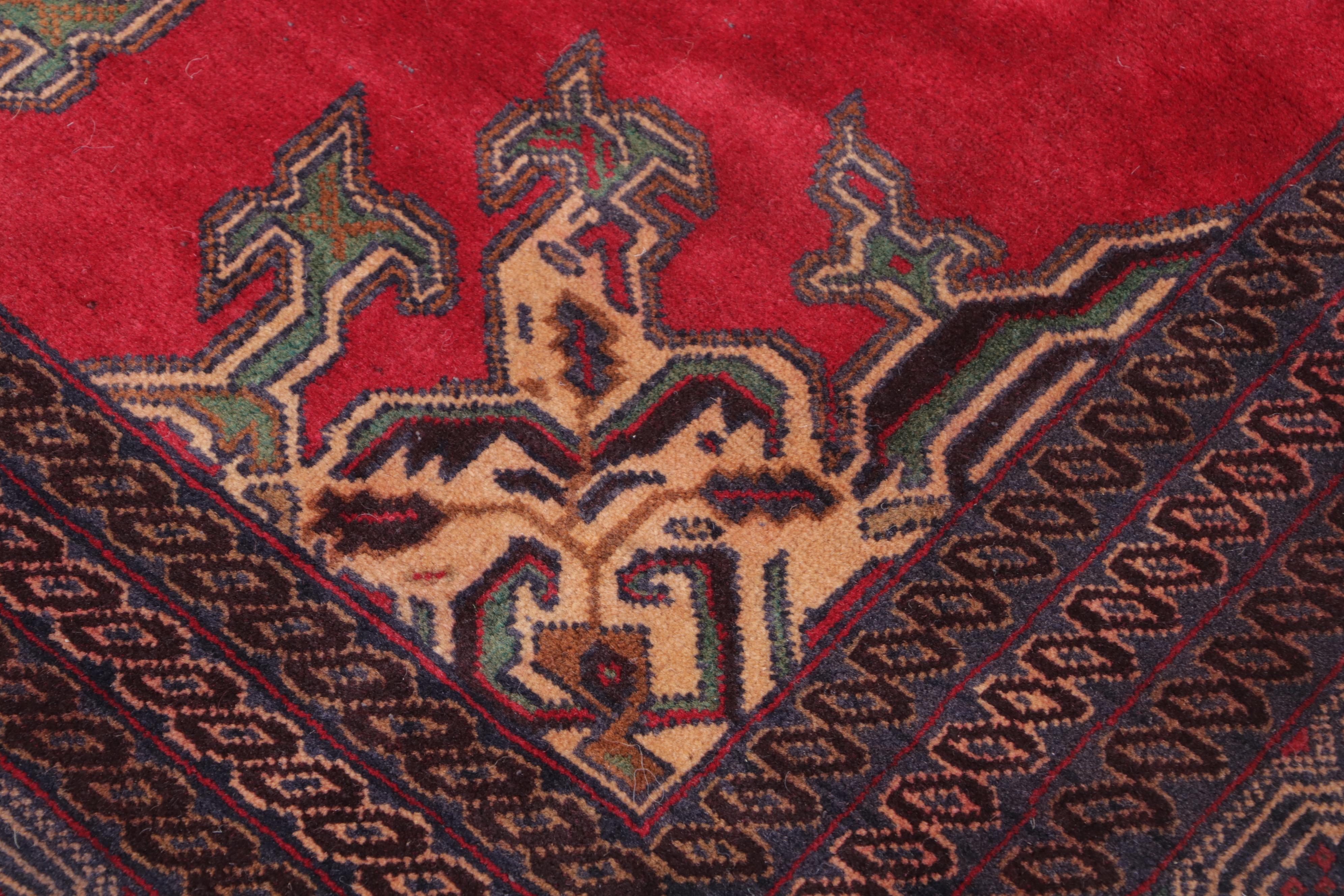 2'11 x 4'3 Hand-Knotted Turkish Taşpınar Accent Rug