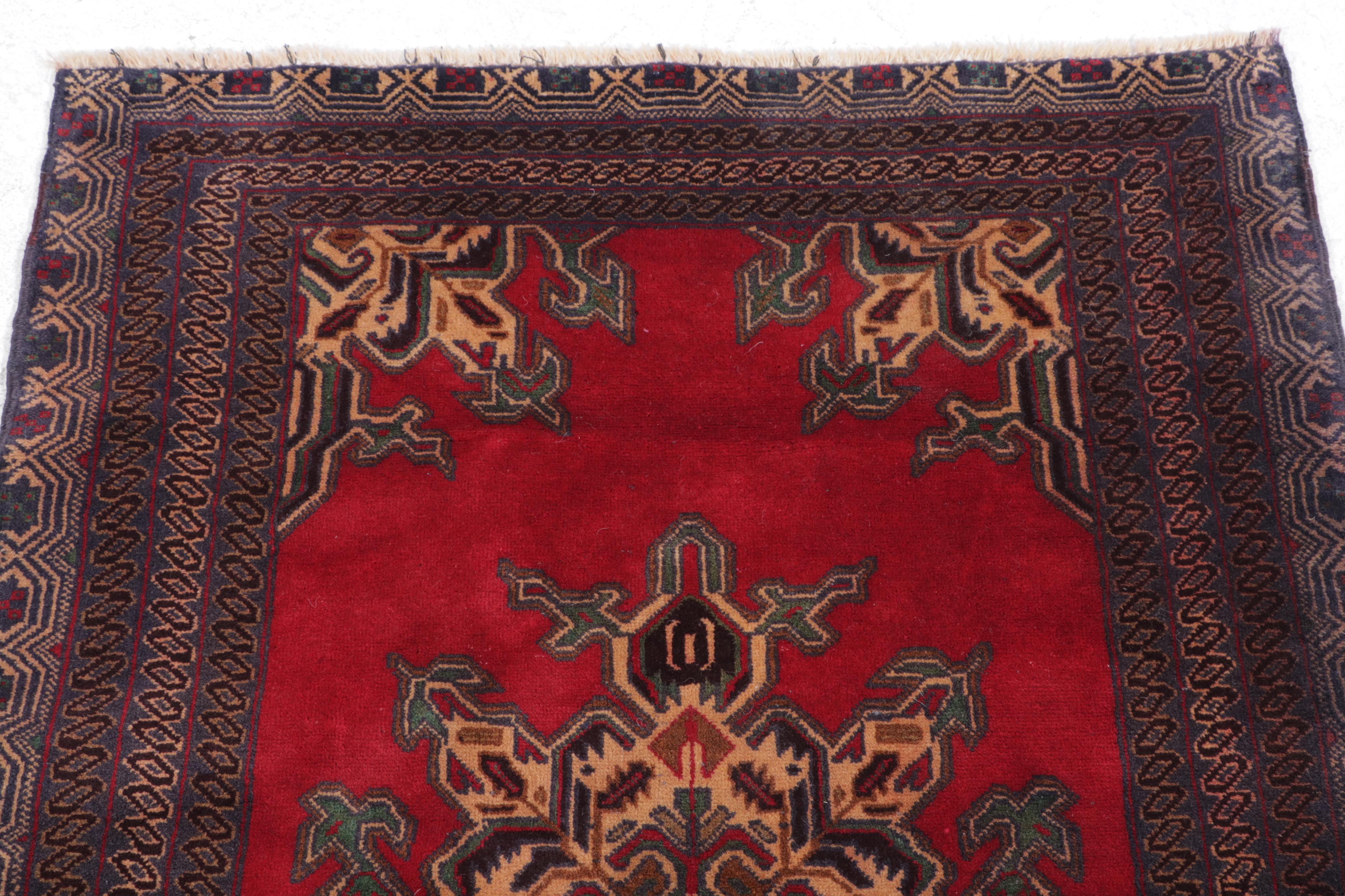 2'11 x 4'3 Hand-Knotted Turkish Taşpınar Accent Rug