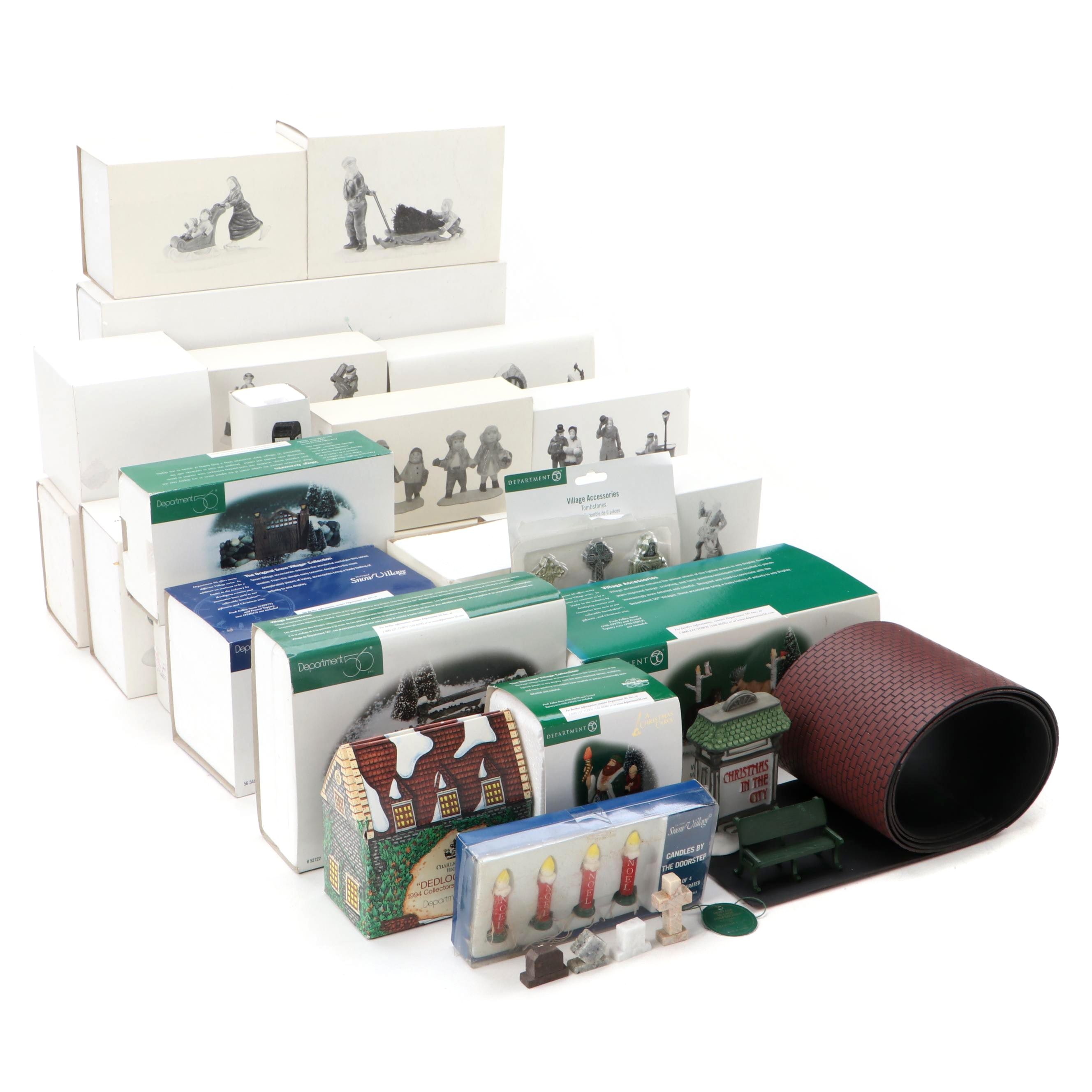 Department 56 Dickens Village and Other Village Accessories