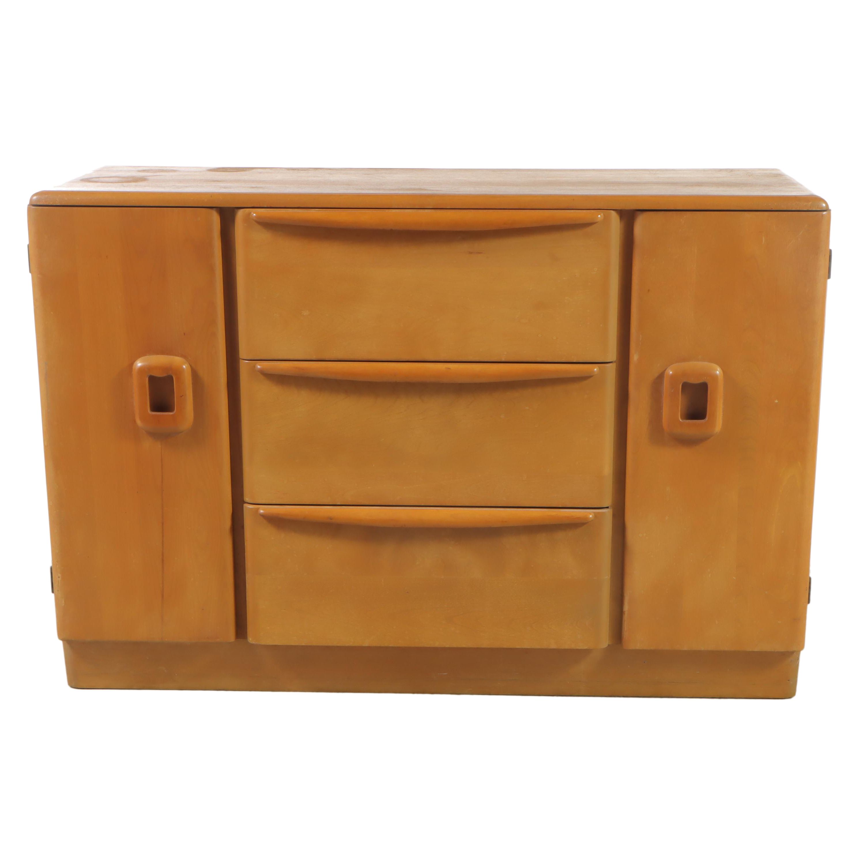 Heywood-Wakefield Mid Century Modern Buffet in Wheat Finish