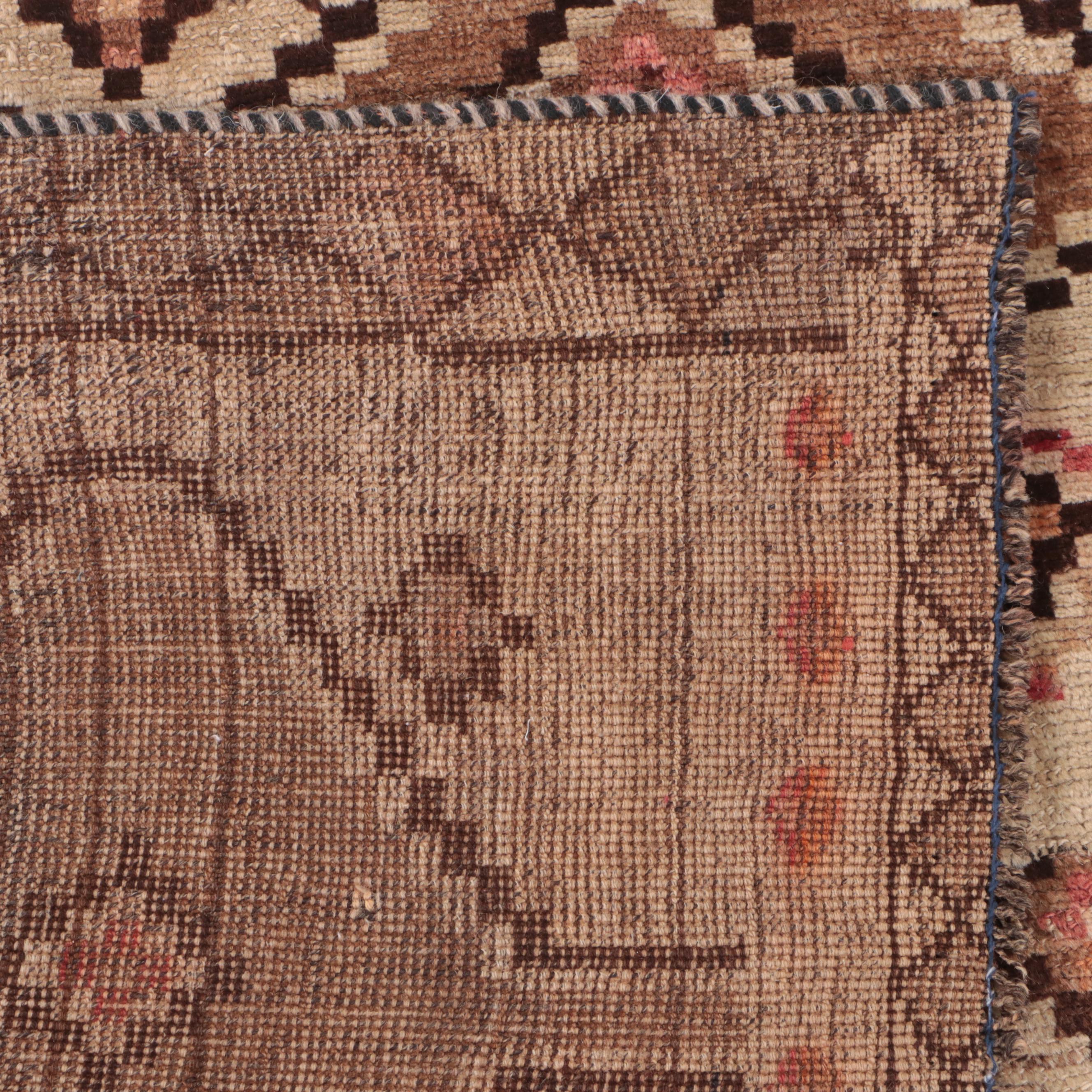 3'9 x 6'2 Hand-Knotted Persian Yalameh Area Rug