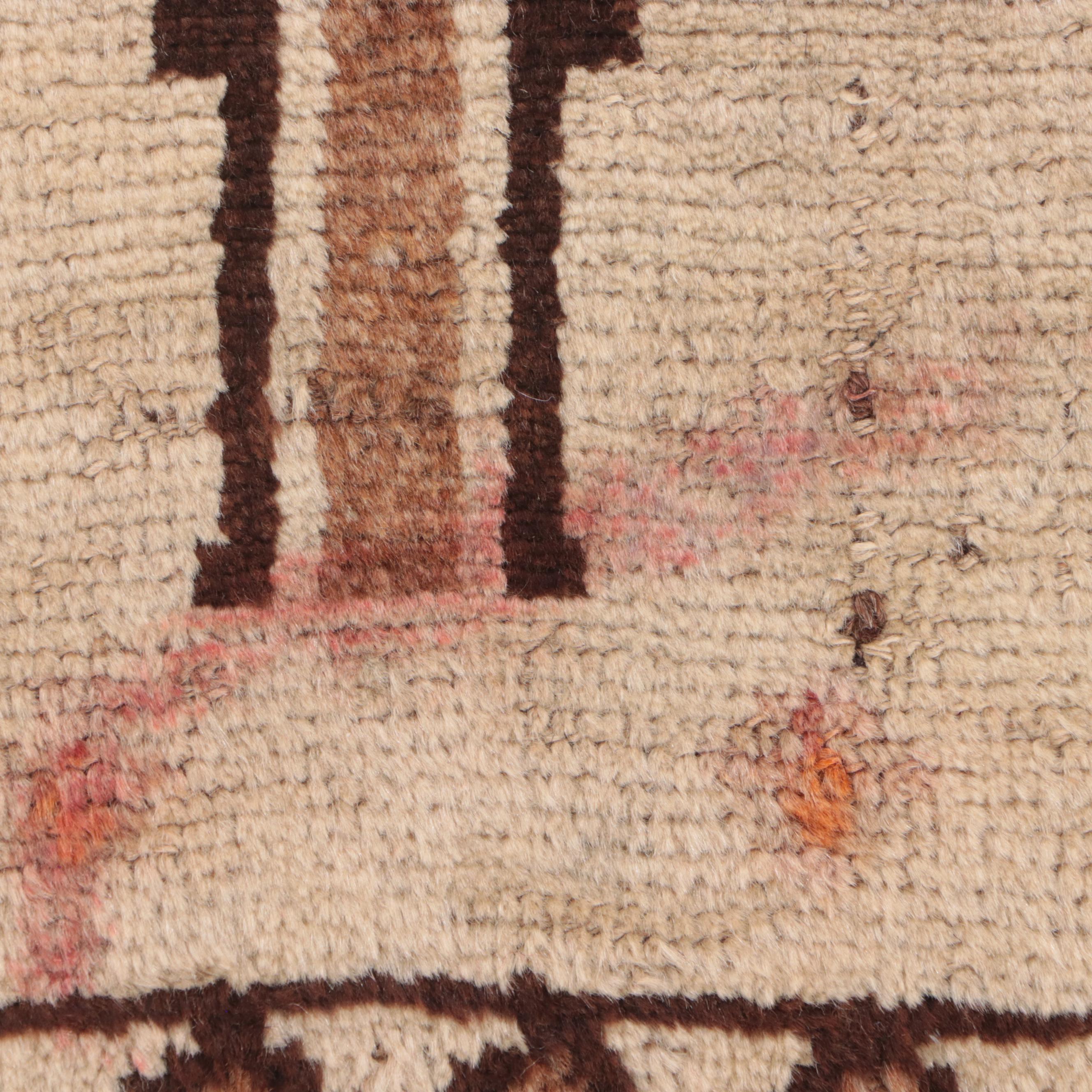 3'9 x 6'2 Hand-Knotted Persian Yalameh Area Rug