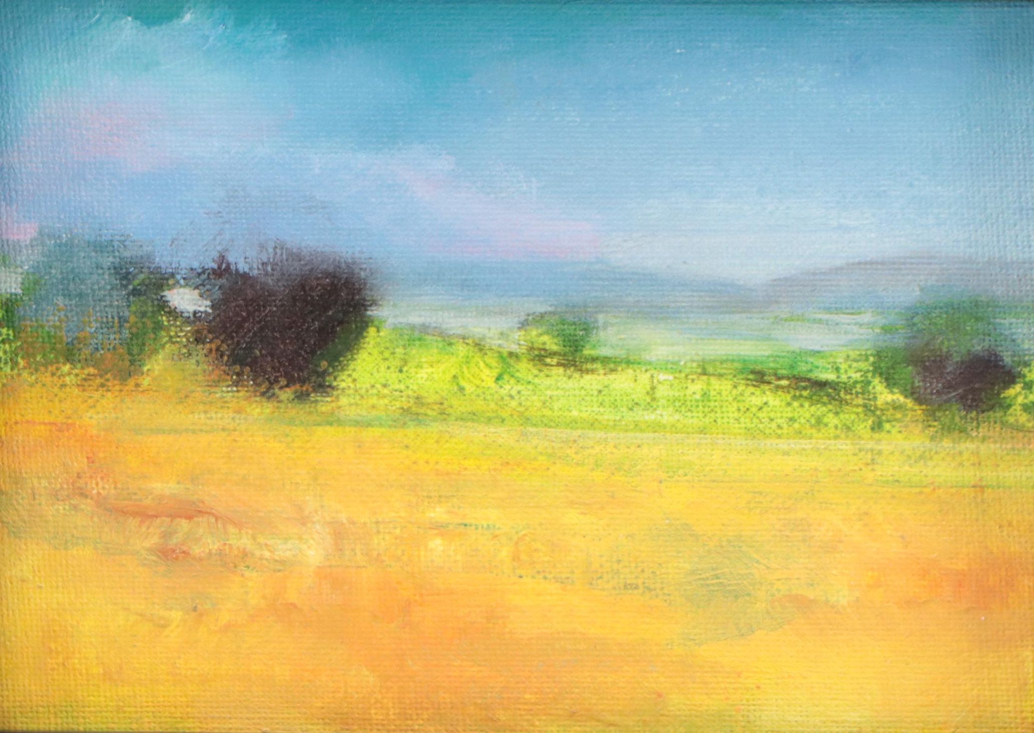 Vova DeBak Landscape Oil Painting "May 19, NC," 2022