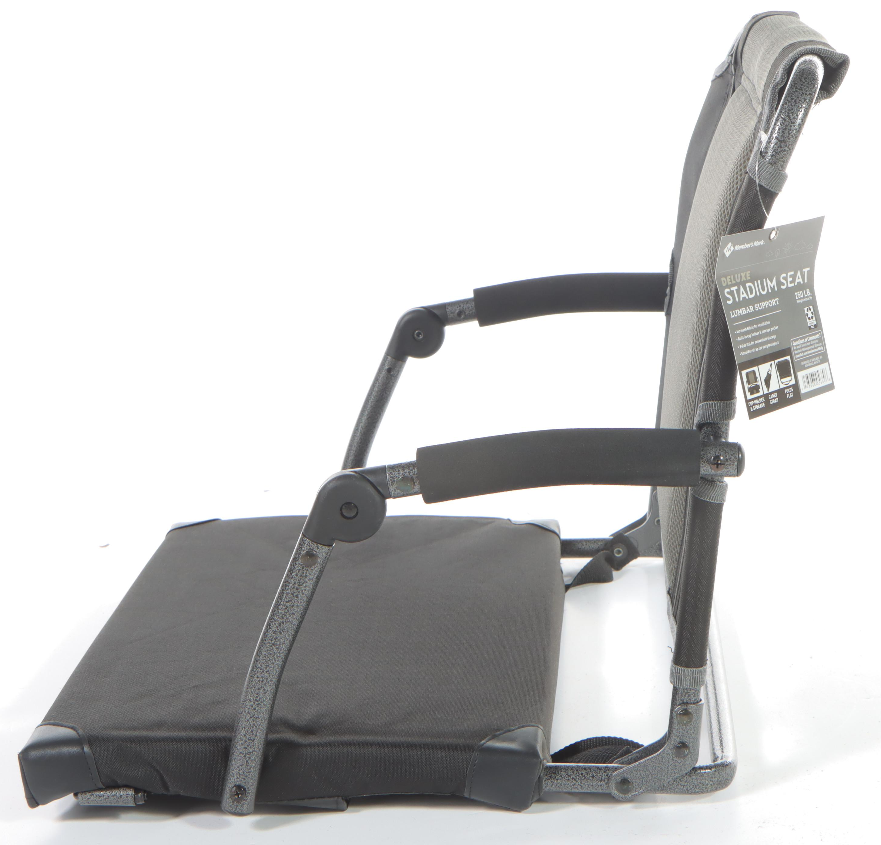 Two Member's Mark Deluxe Stadium Seats