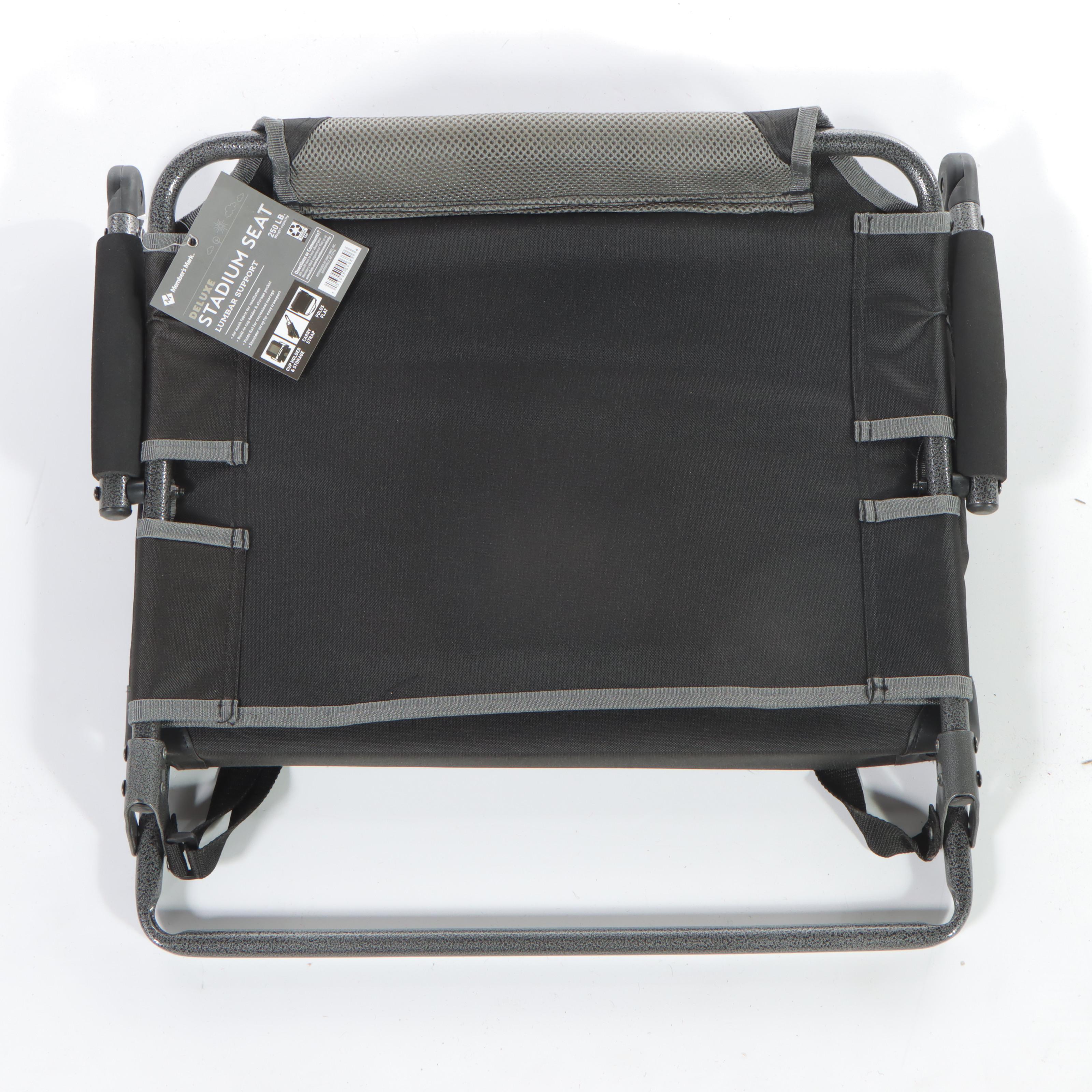 Two Member's Mark Deluxe Stadium Seats