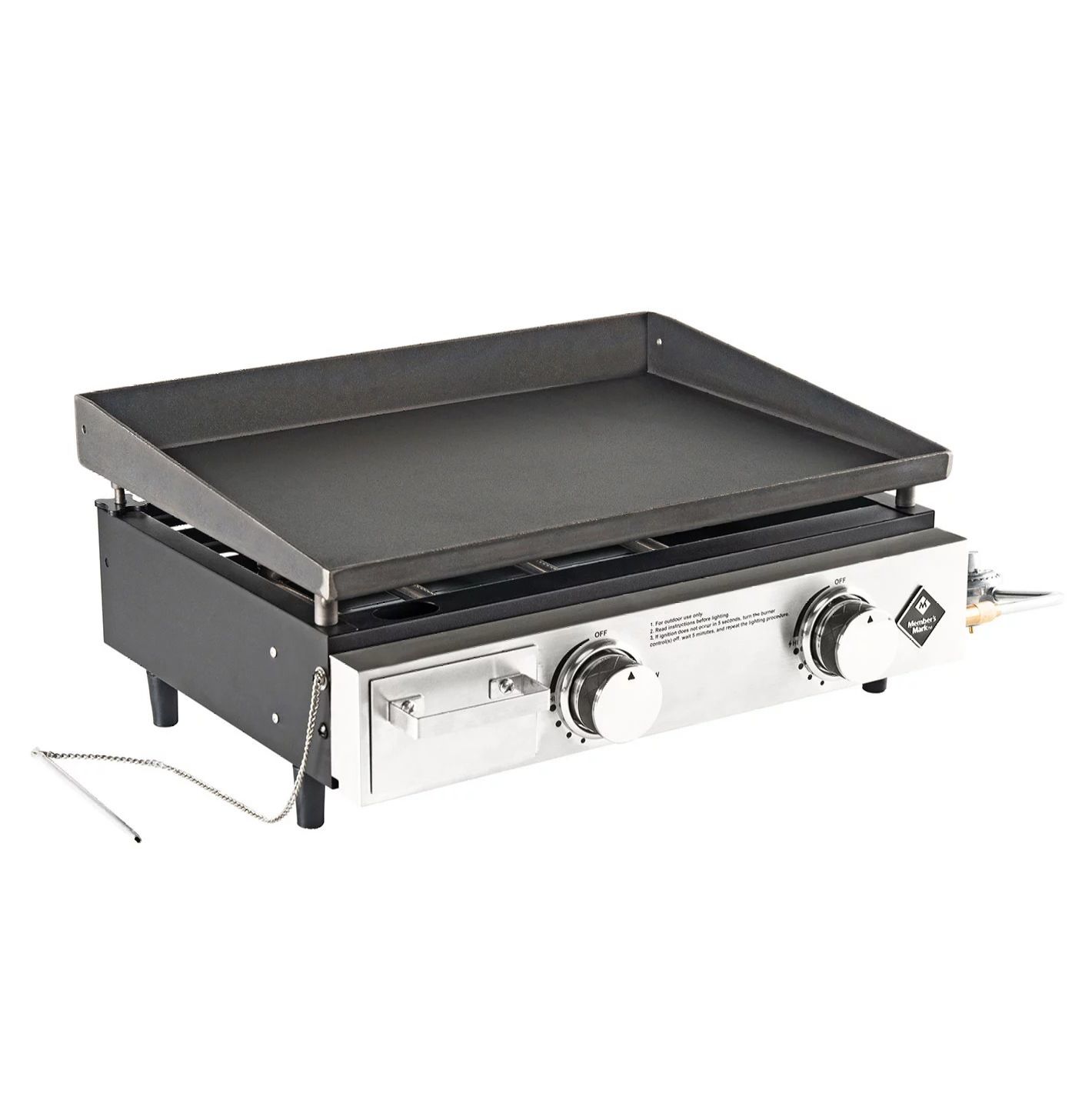 Member's Mark 22" Stainless Steel Tabletop Propane Griddle