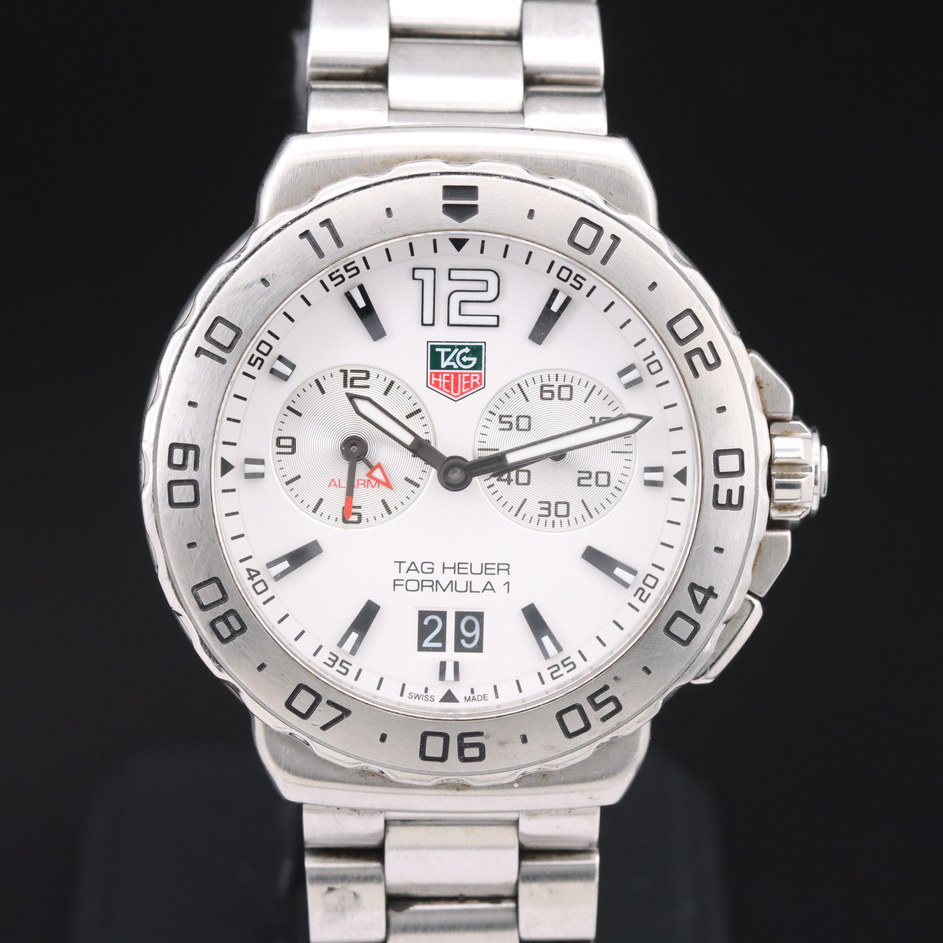 TAG Heuer Formula 1 Alarm 41.5mm Steel Quartz Watch