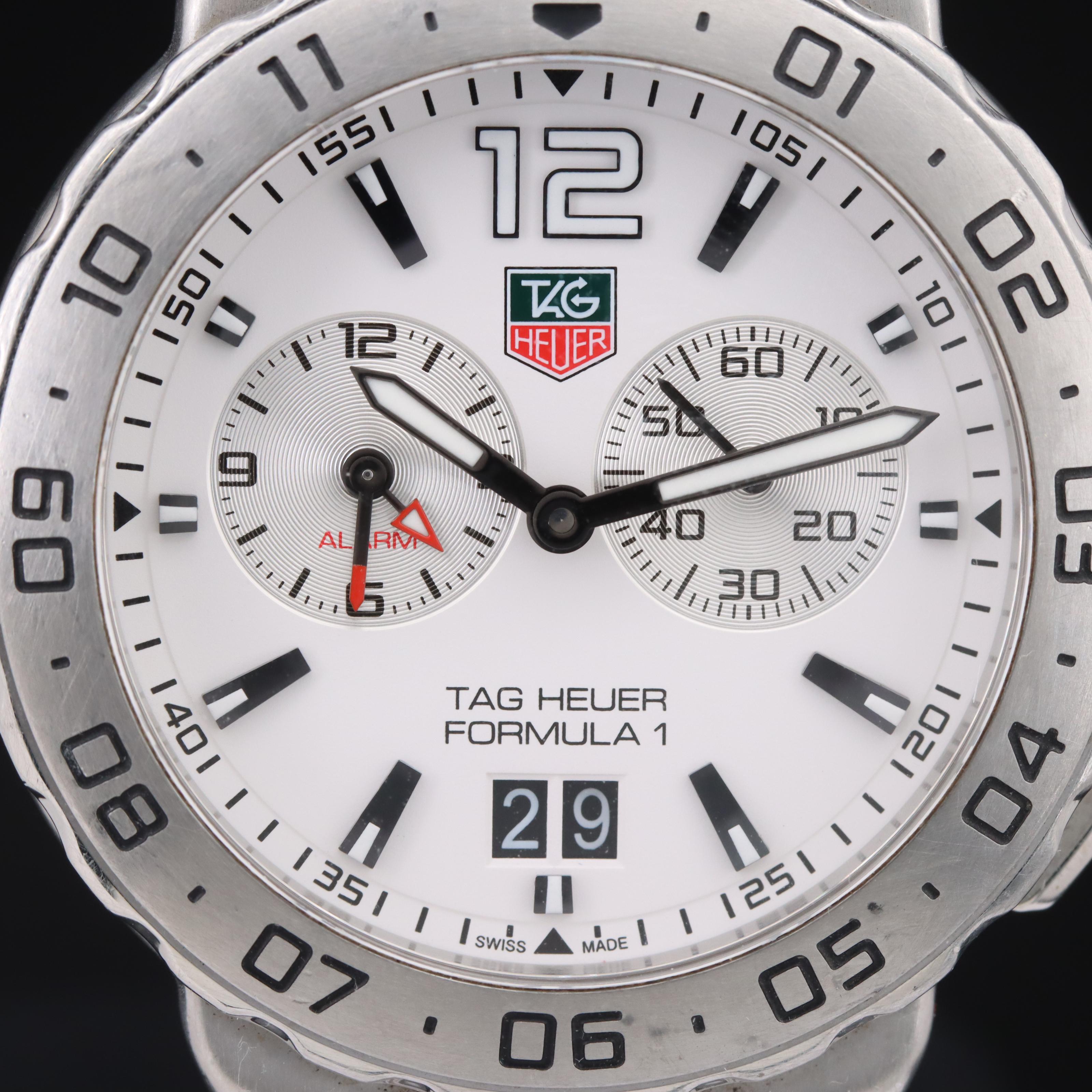TAG Heuer Formula 1 Alarm 41.5mm Steel Quartz Watch