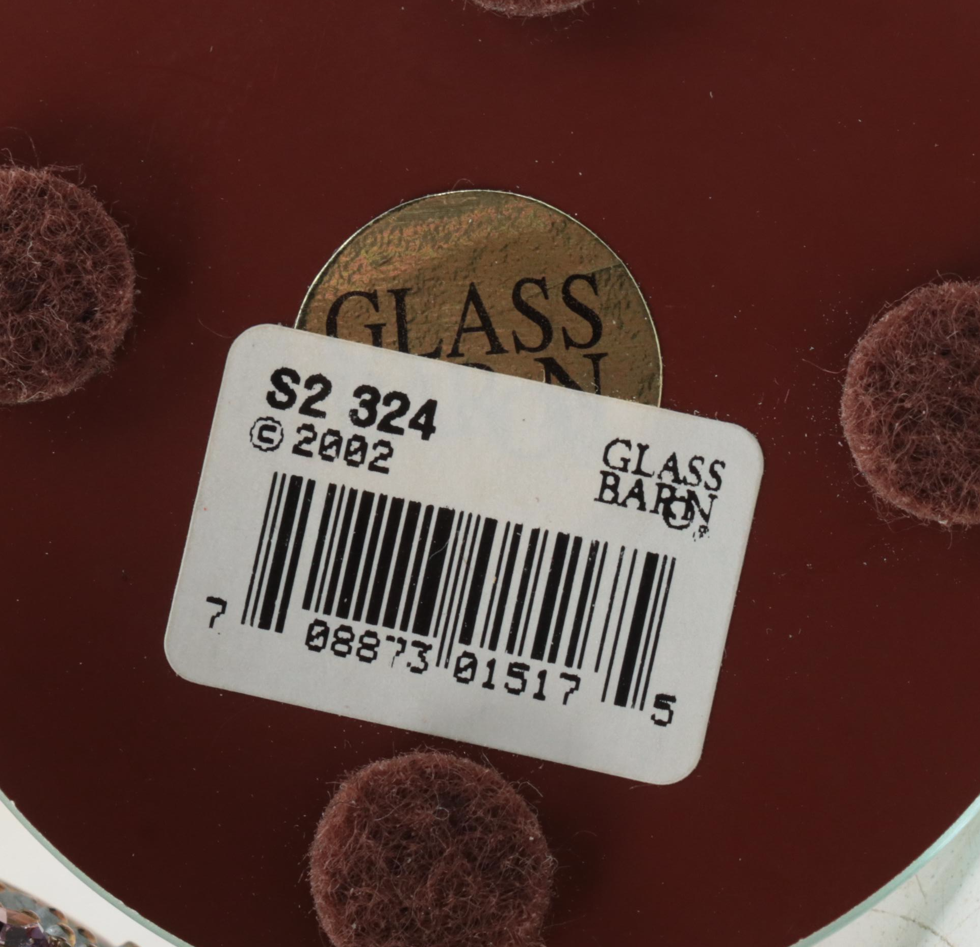 Jere and Other Trinket Boxes With Glass Barn Crystal Butterfly Figurine