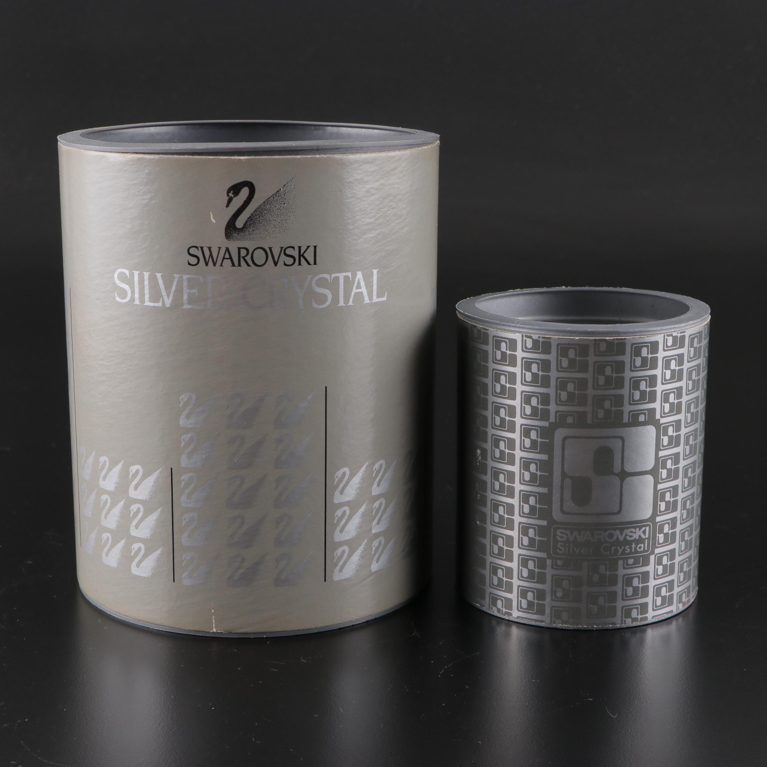 Swarovski Crystal Teddy Bear and Disney "Dumbo" Figurines