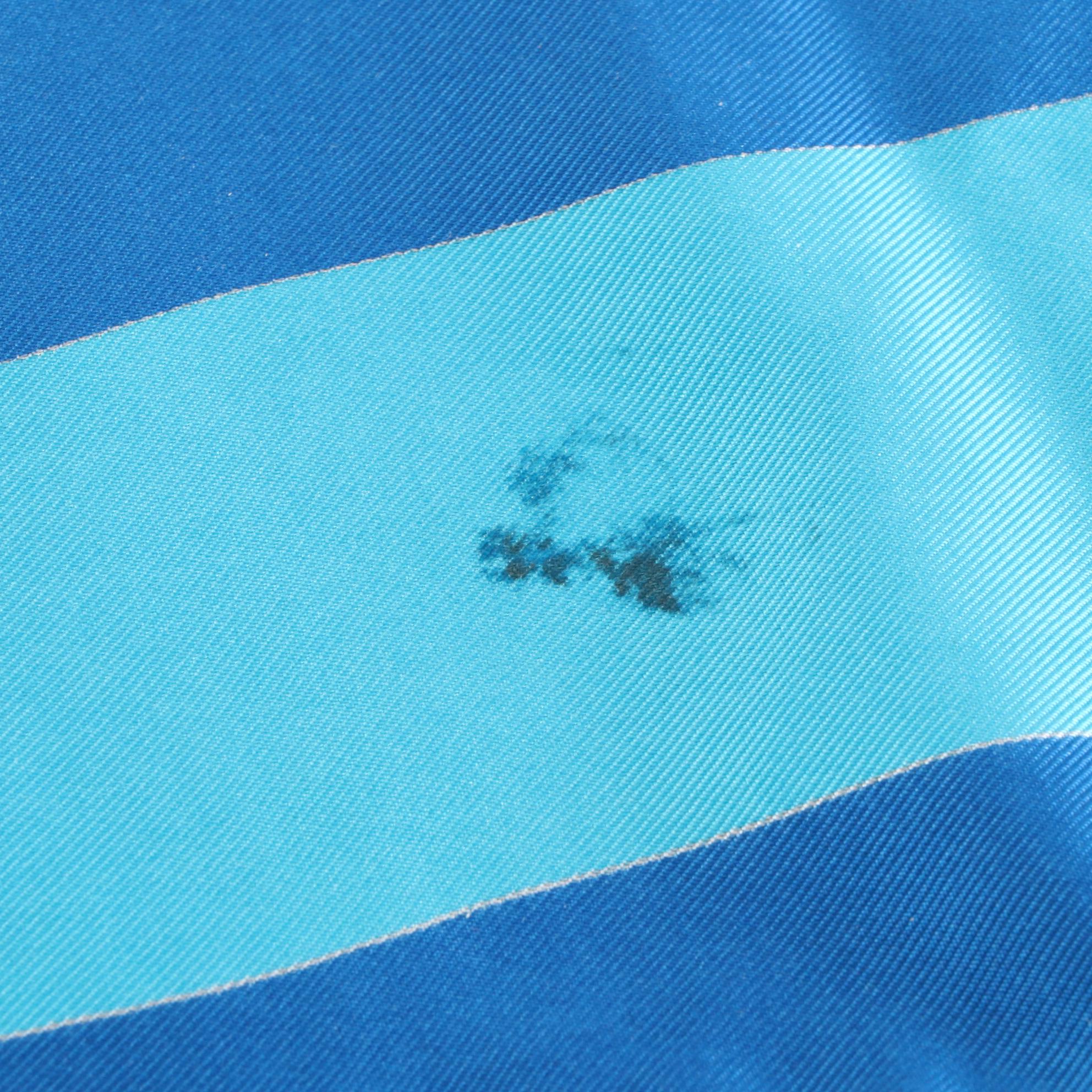 Hermès "Tout en Carre" Silk Twill Scarf 90