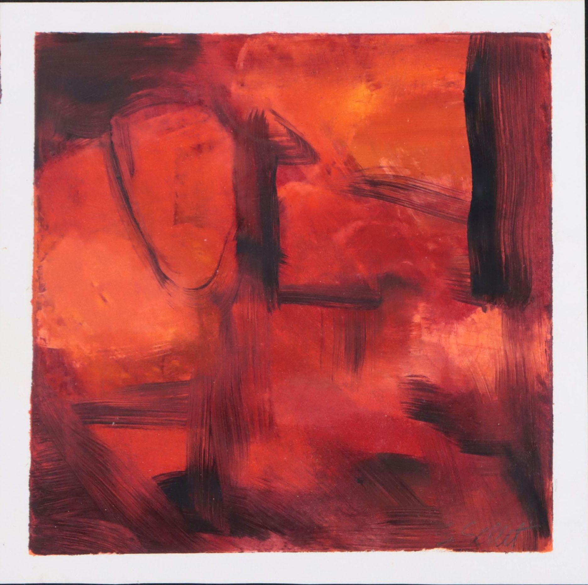 Sharon Sellet Abstract Landscape Oil Painting