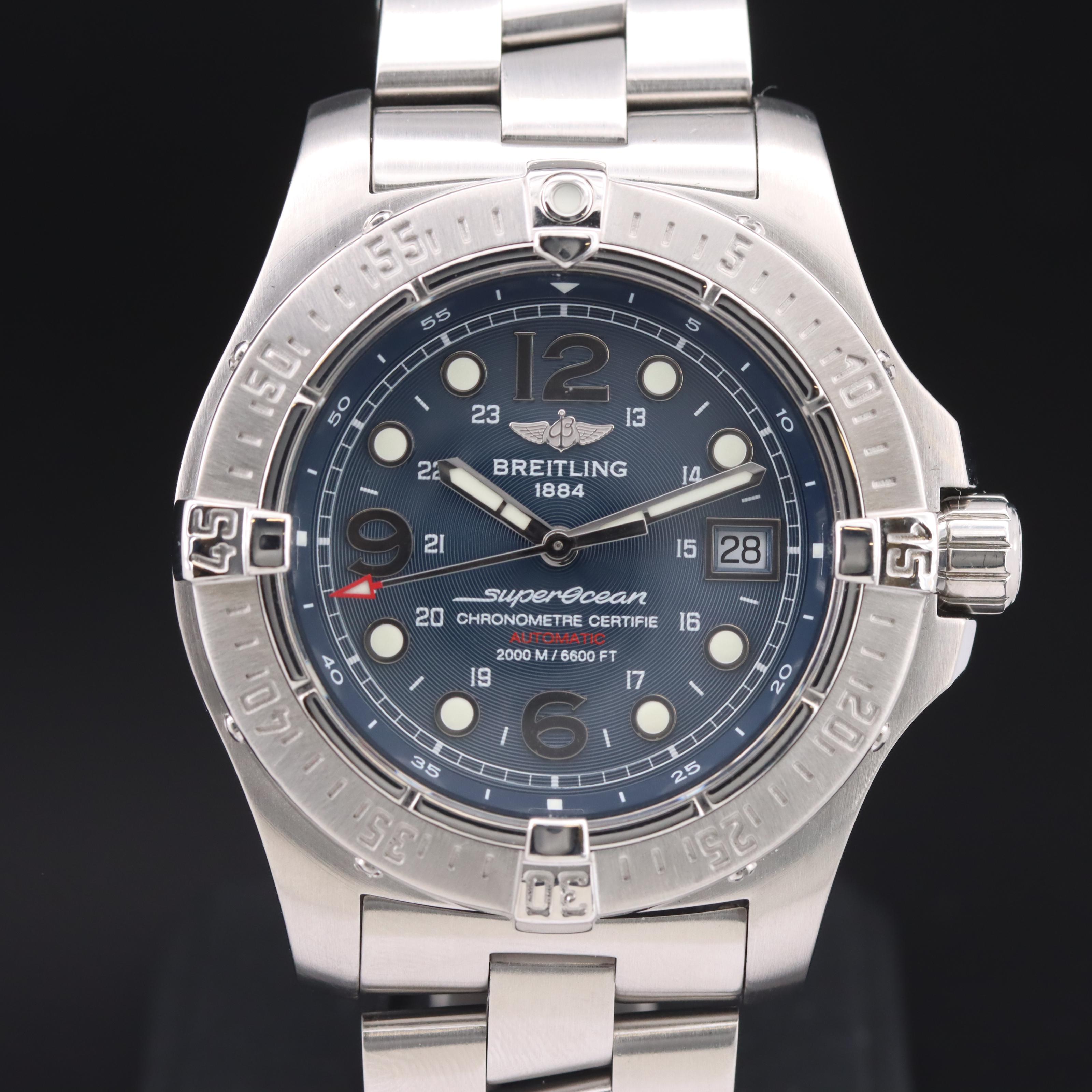 Breitling Superocean Steelfish 2000M Stainless Steel Automatic Watch