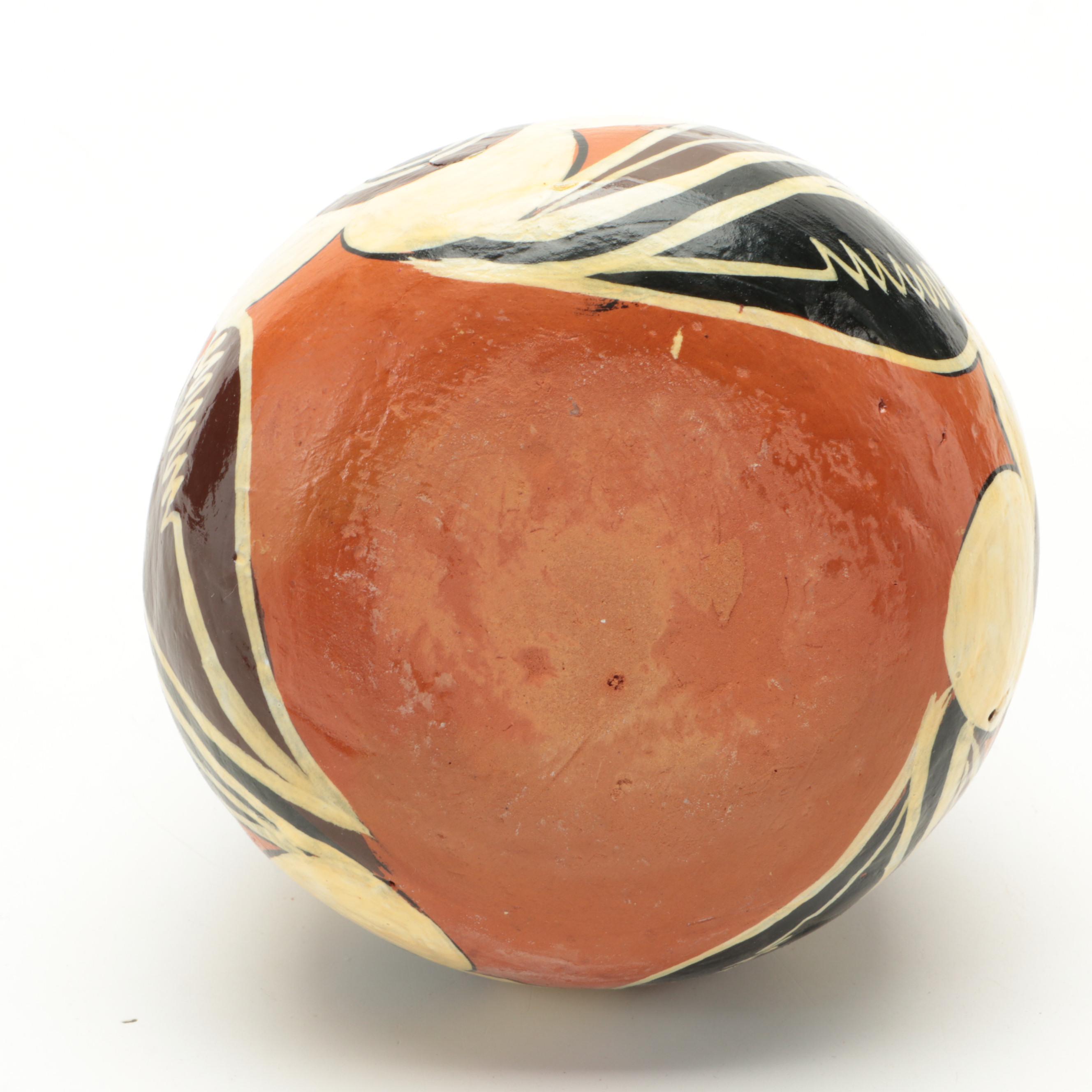 Acapulco Mexican Terracotta Bowls With Souvenir Wall Mask