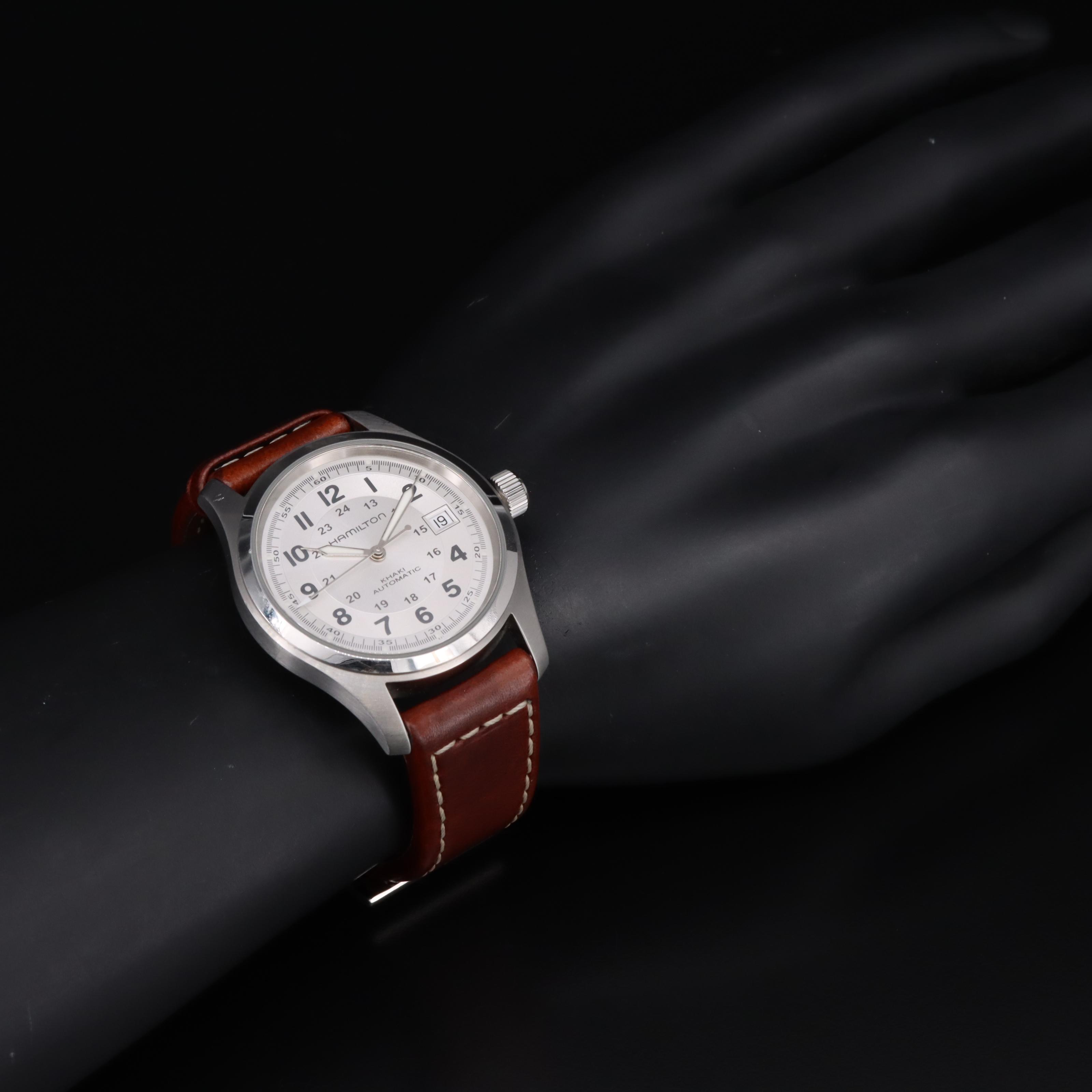 Hamilton Khaki Field Steel Automatic Watch