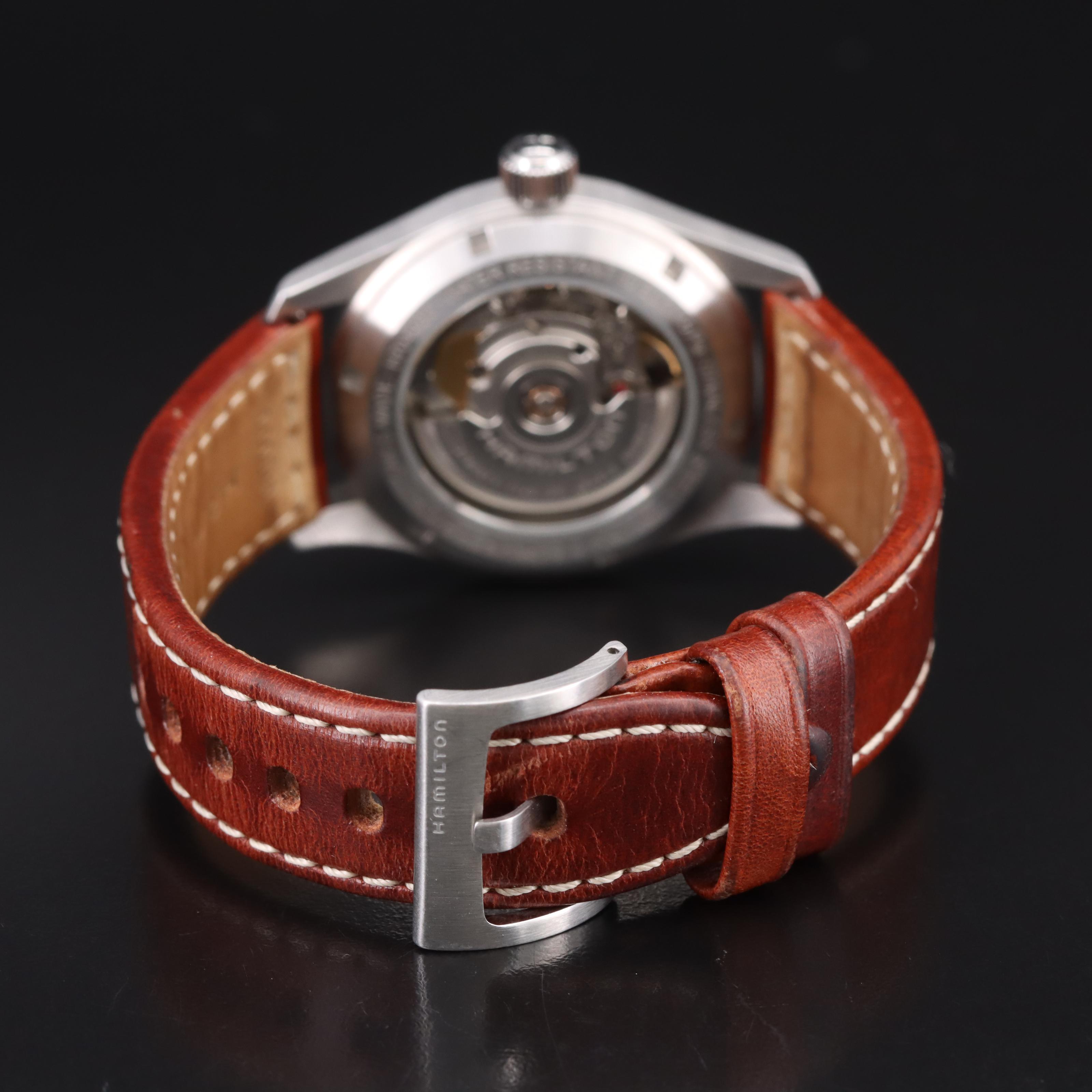 Hamilton Khaki Field Steel Automatic Watch