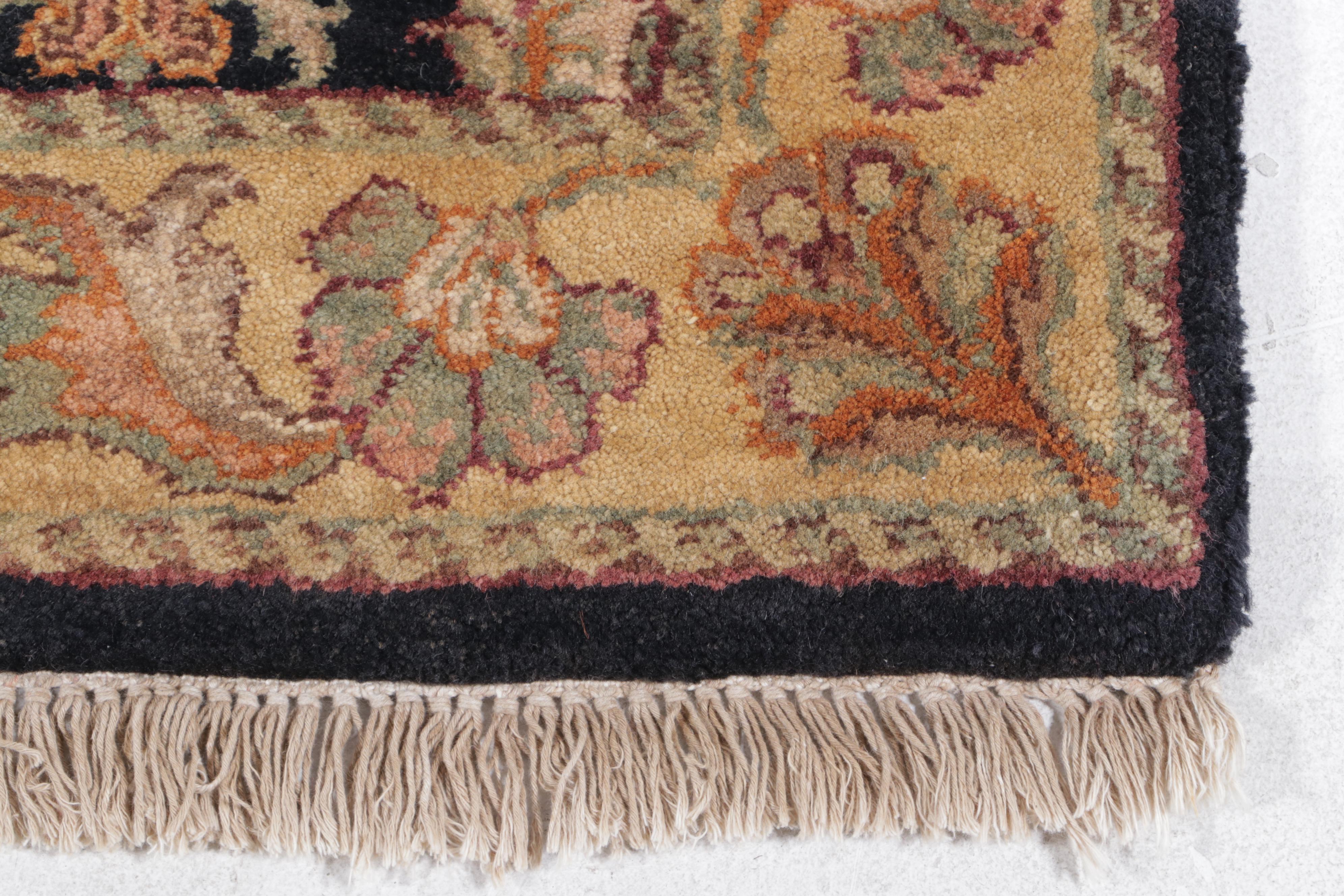 3' x 10'1 Hand-Knotted Indian Agra Carpet Runner