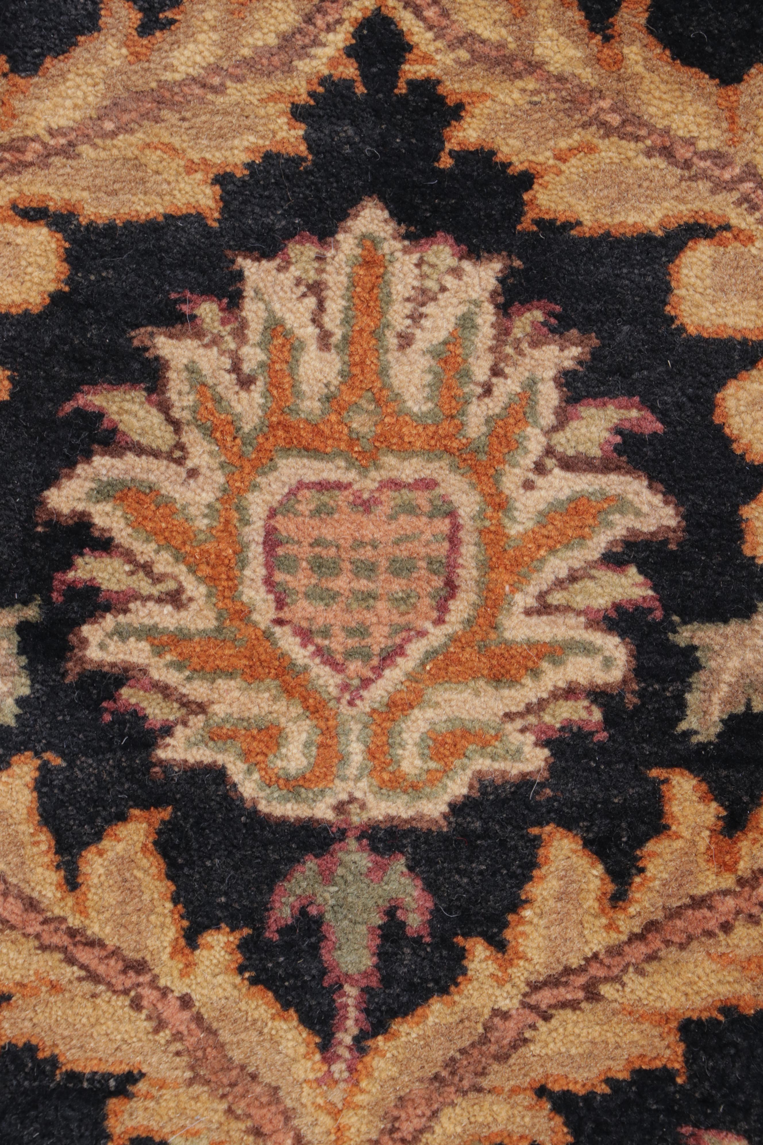 3' x 10'1 Hand-Knotted Indian Agra Carpet Runner