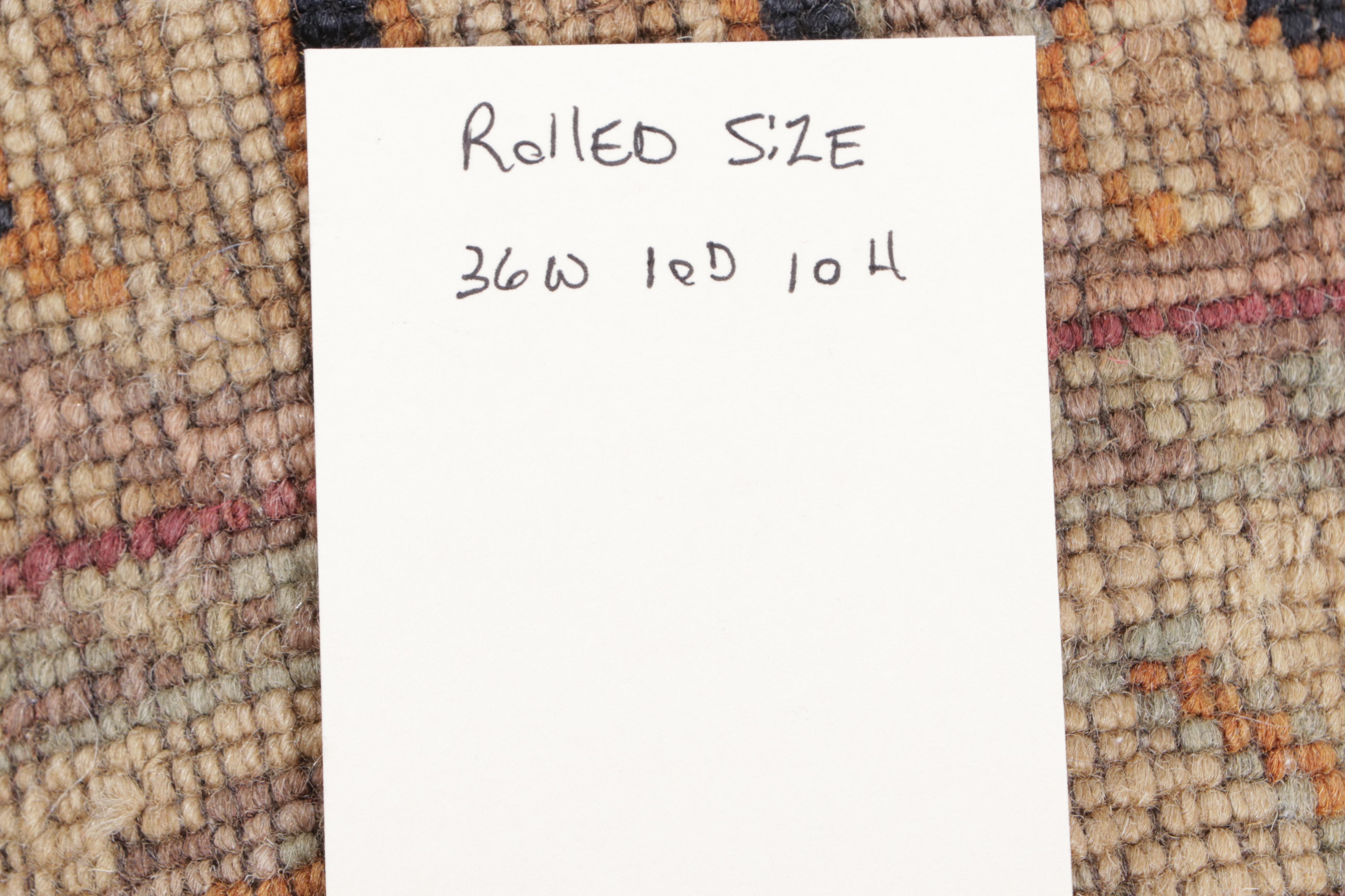 3' x 10'1 Hand-Knotted Indian Agra Carpet Runner