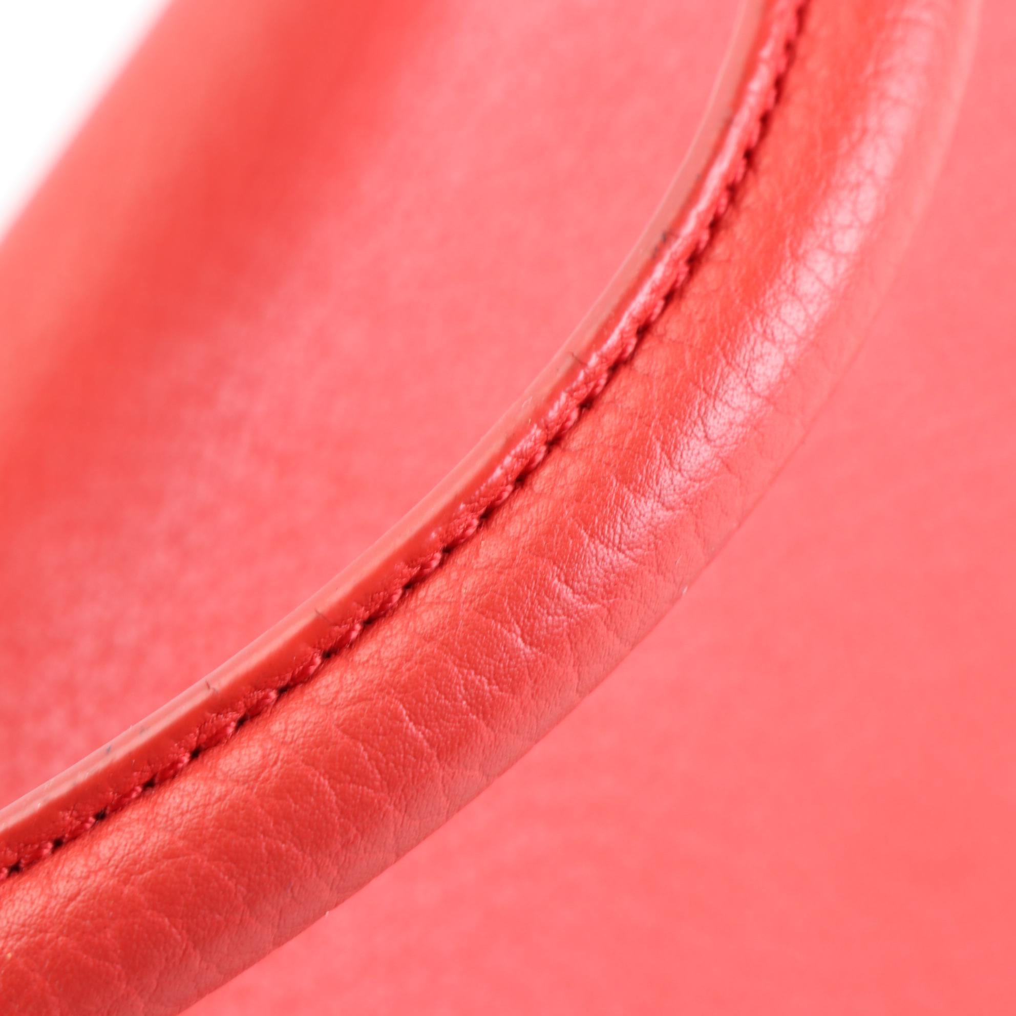 Céline Small Trapeze Bag in Leather and Suede with Shoulder Strap