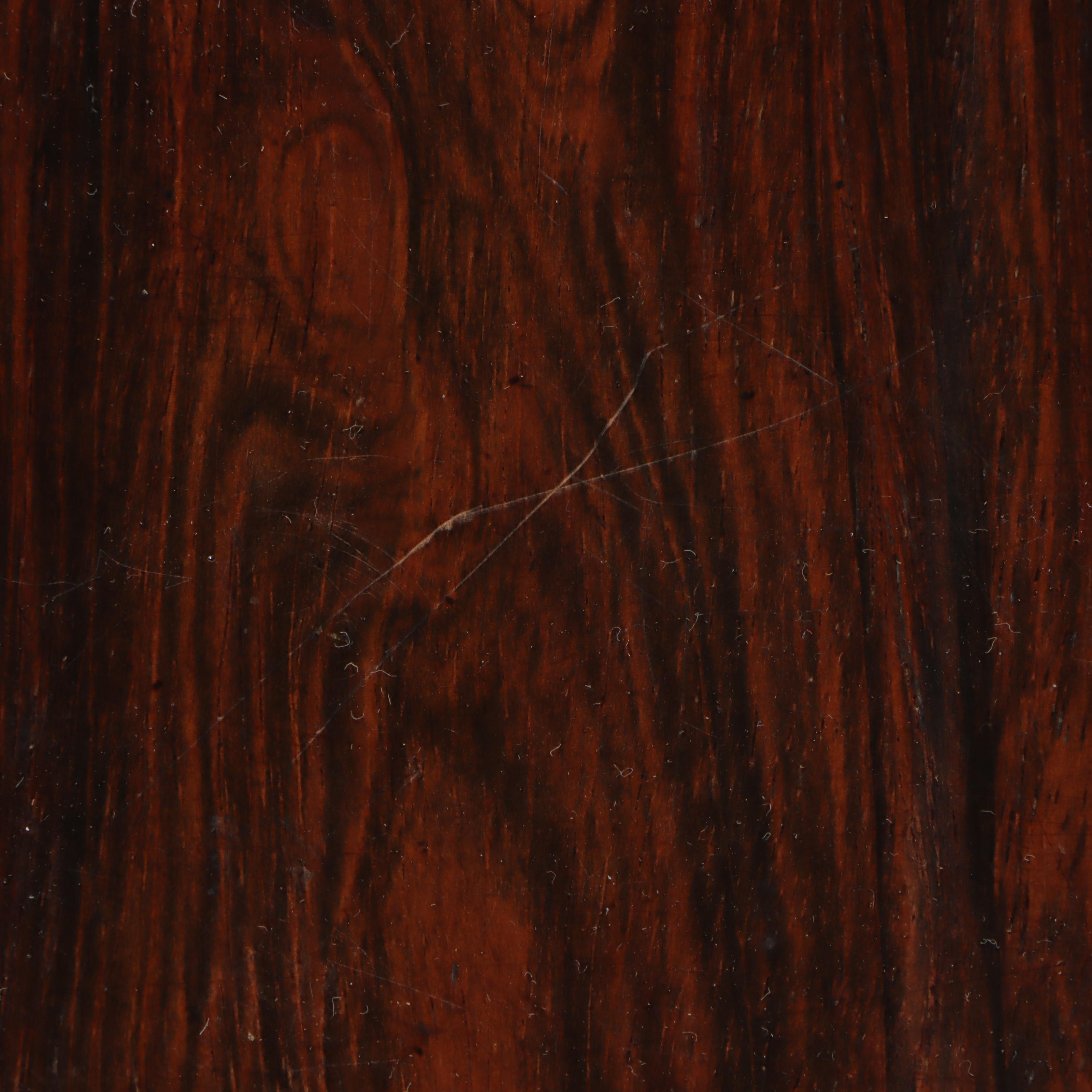 Napoleon III Rosewood Drop-Leaf Bedside Table, Late 19th Century