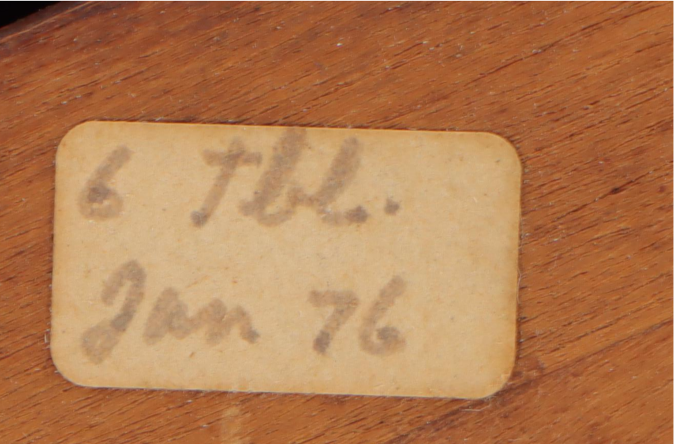 Napoleon III Rosewood Drop-Leaf Bedside Table, Late 19th Century